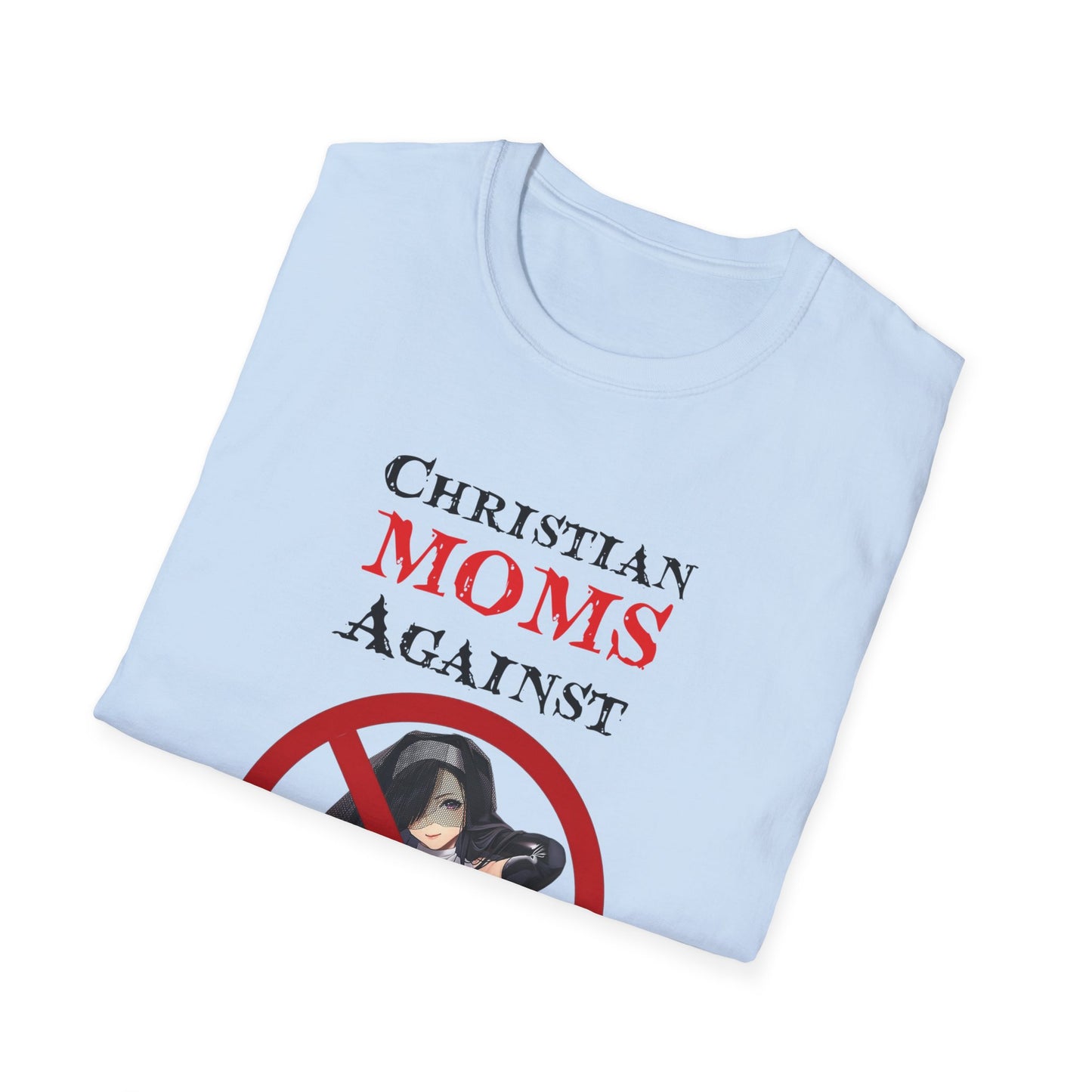 Christian Moms Against Anime | Funny Anime Shirt | Funny Tee | Weeb | Otaku | Funny