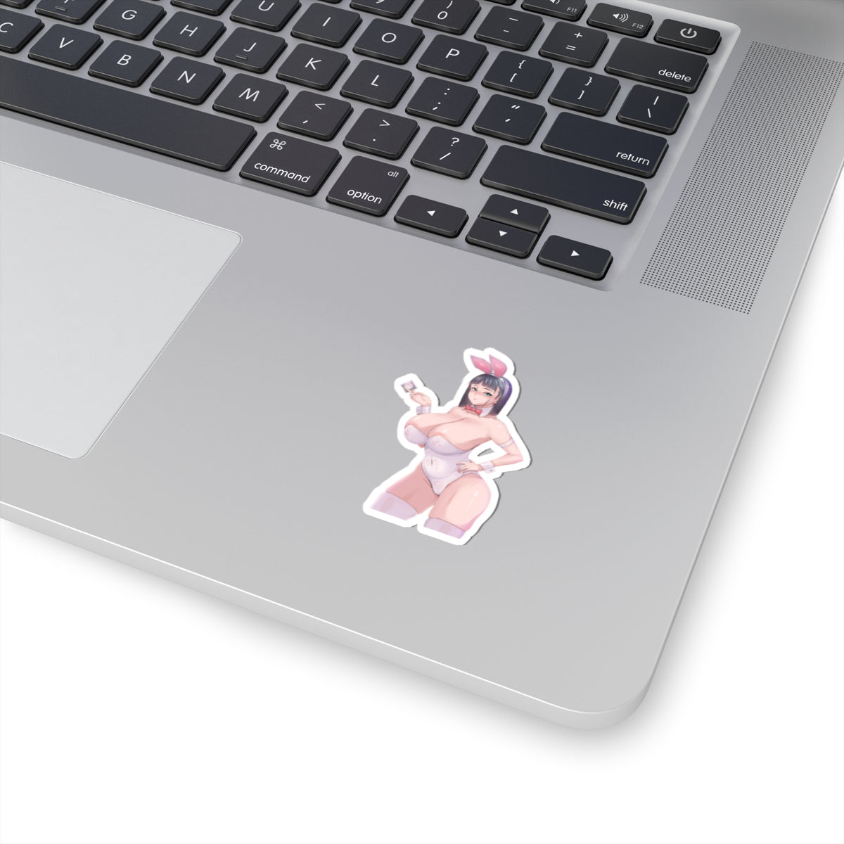 Lewd Anime Girl Sticker | Hentai Sticker | Lewd | Rule 34 | Otaku | Waifu | Leather | Bunny Costume | Condom | Big Tits