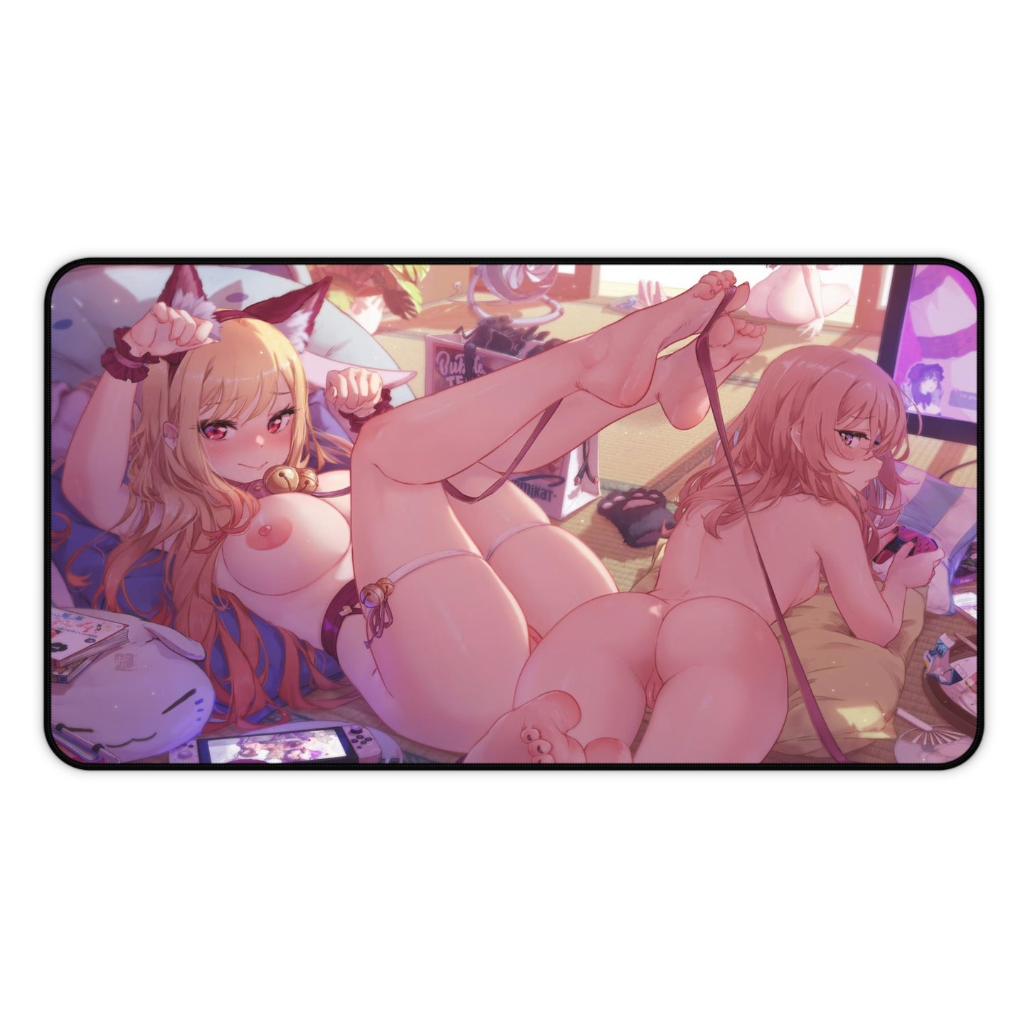 Lewd Mouse Pad | Marin Kitagawa | Tits | Feet | Foot Fetish | My Dress Up Darling Merchandise | My Dress Up Darling | More Than a Doll | Inui Sajuna | Ecchi | Waifu | Ahegao | Sexy Playmat | Erotic