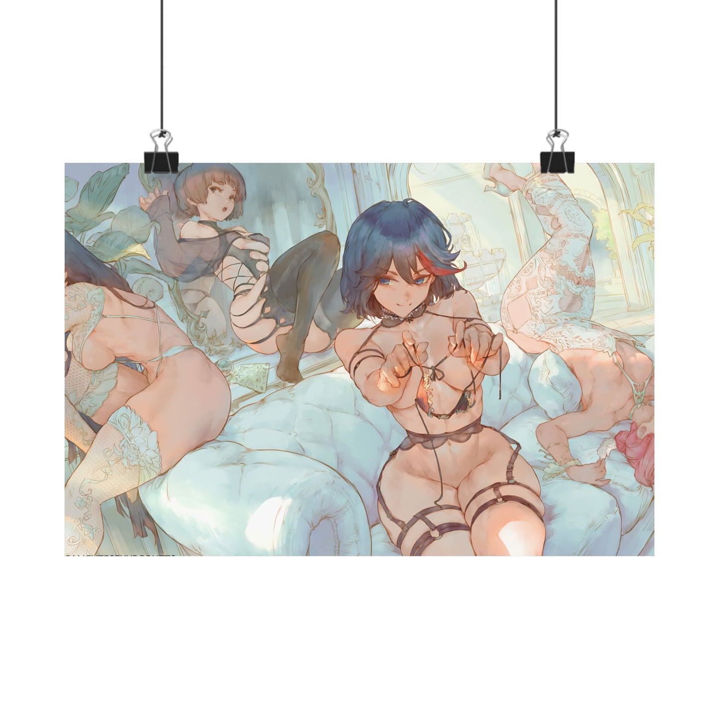 Waifu Poster | Hot Anime Girls | Harem | Sexy Poster | Erotic | Hentai Kill Poster