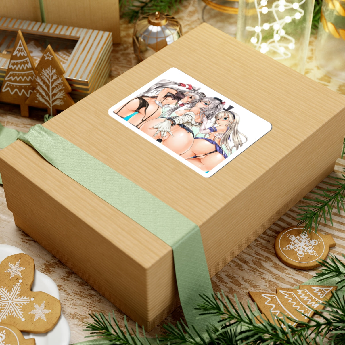 Hentai Sticker | Harem | Hentai NSFW Sticker | Multiple Girls | Doggystyle
