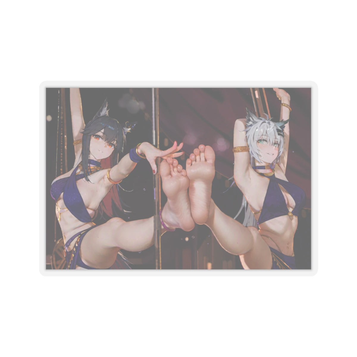 Sexy Waifus Sticker | Feet | Foot Fetish
