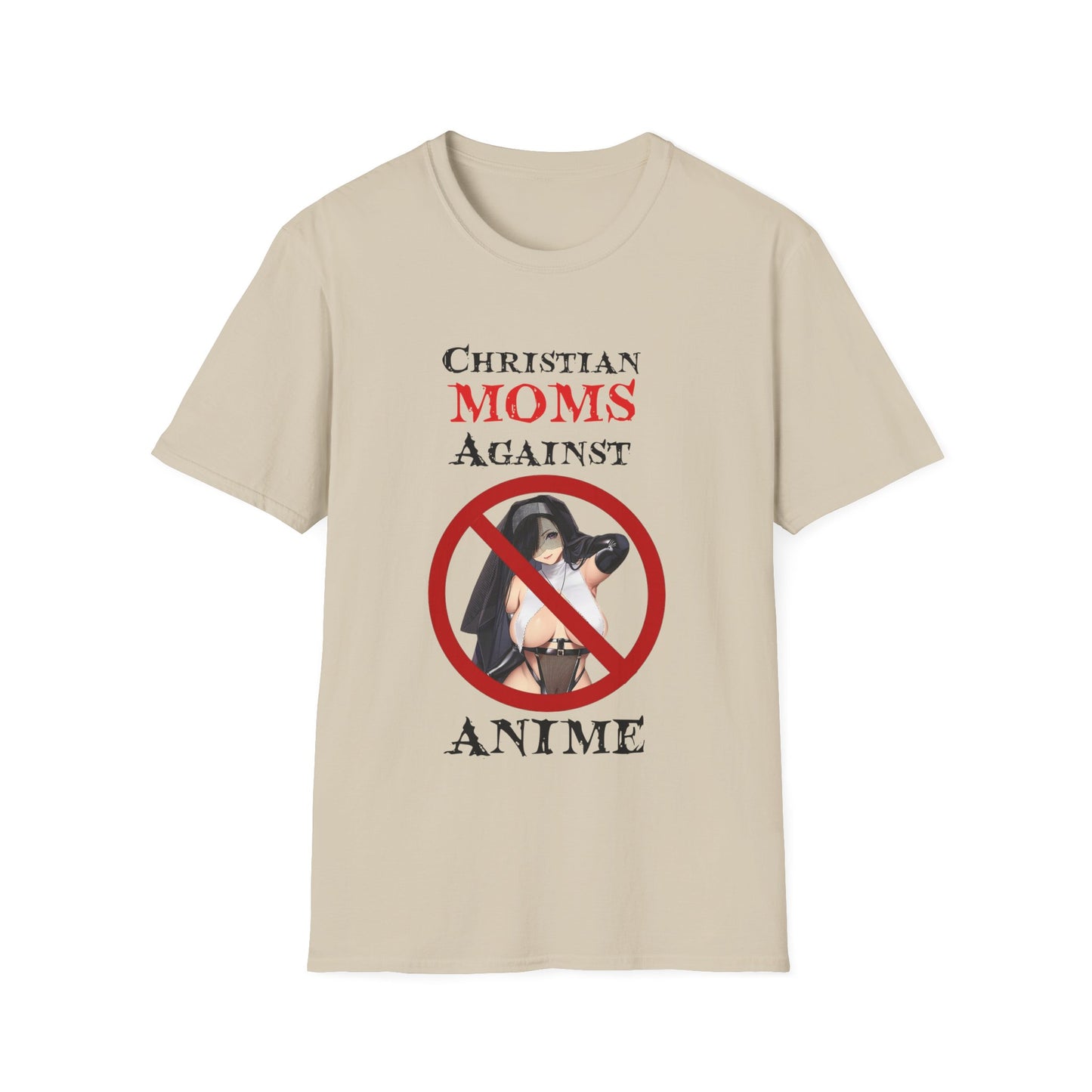 Christian Moms Against Anime | Funny Anime Shirt | Funny Tee | Weeb | Otaku | Funny