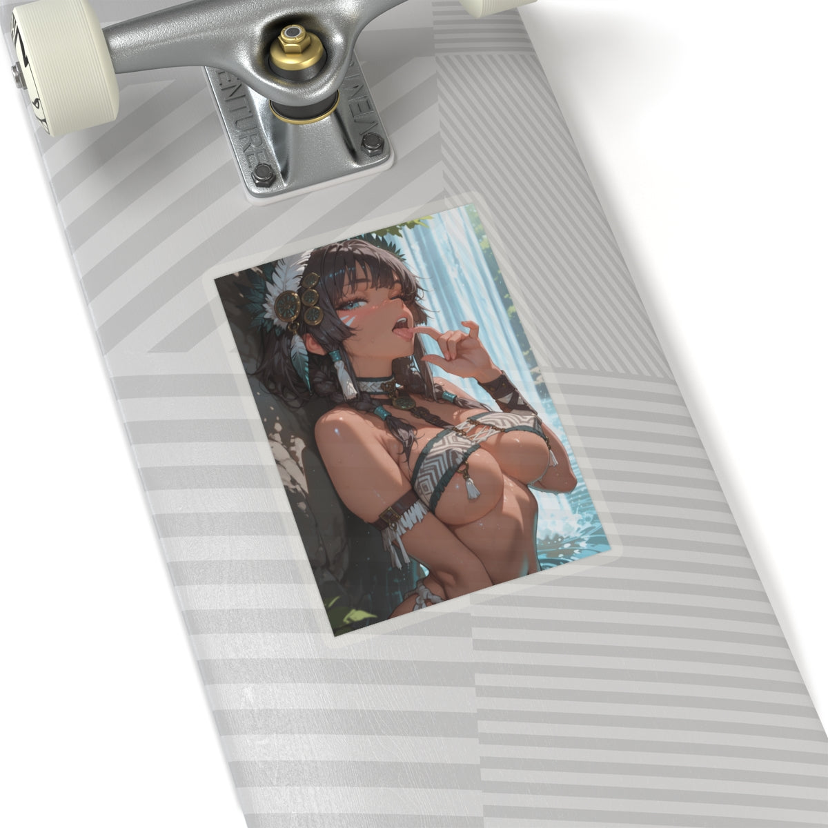 Waifu Sticker | Yuri | Hentai | Oppai | Ebony | Latina | Native American | Brown Skin