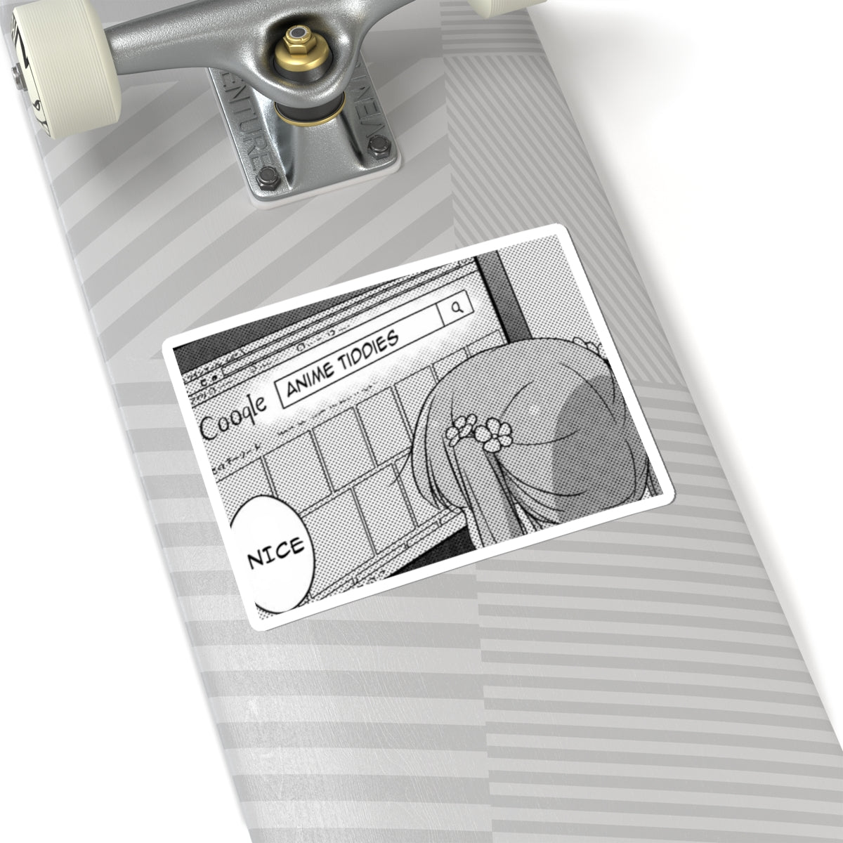 Anime Tiddies Sticker | Funny Meme Sticker