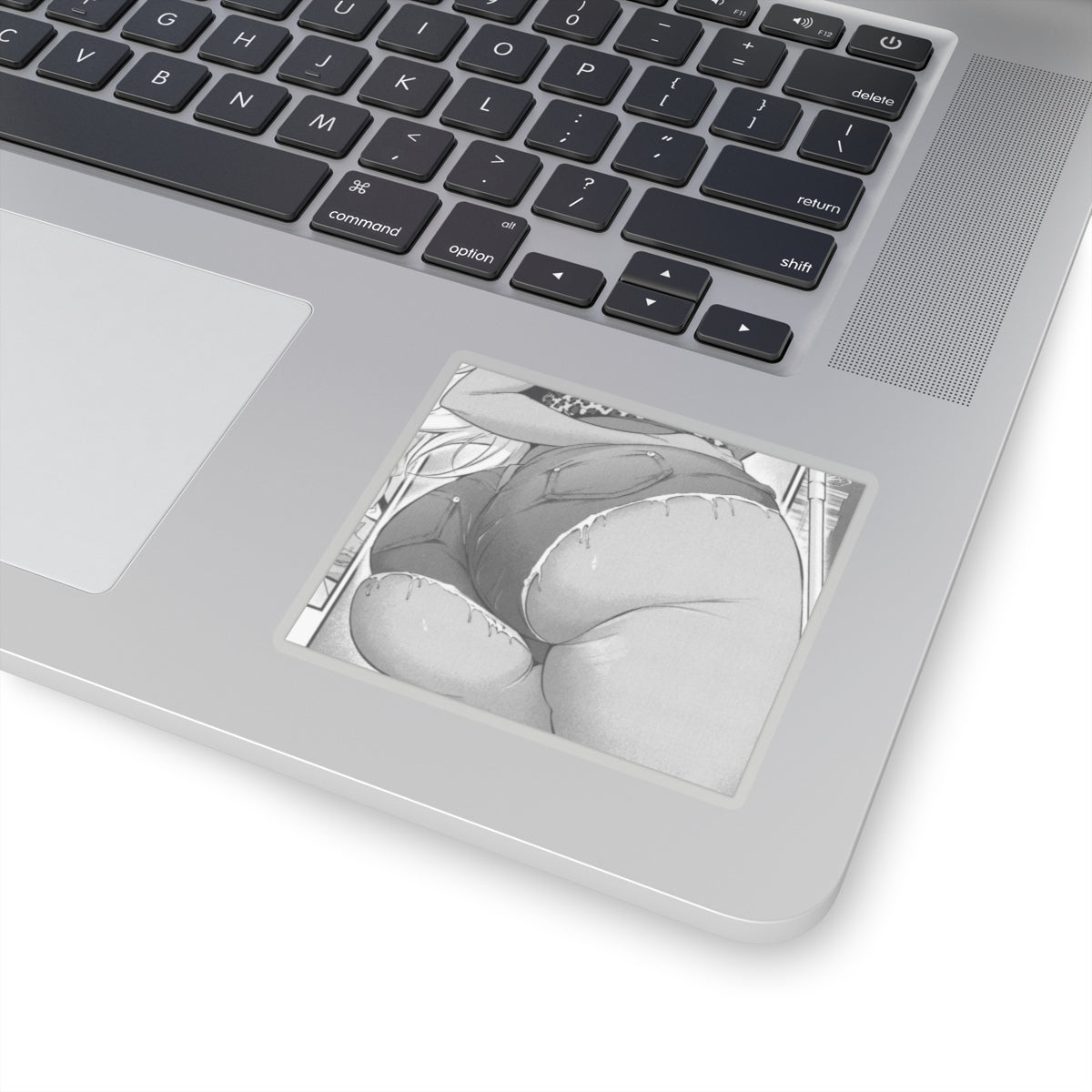Sexy Ass Sticker | Big Booty | Lewd Sticker | Lewd Anime Sticker | Monochrome | Gyaru