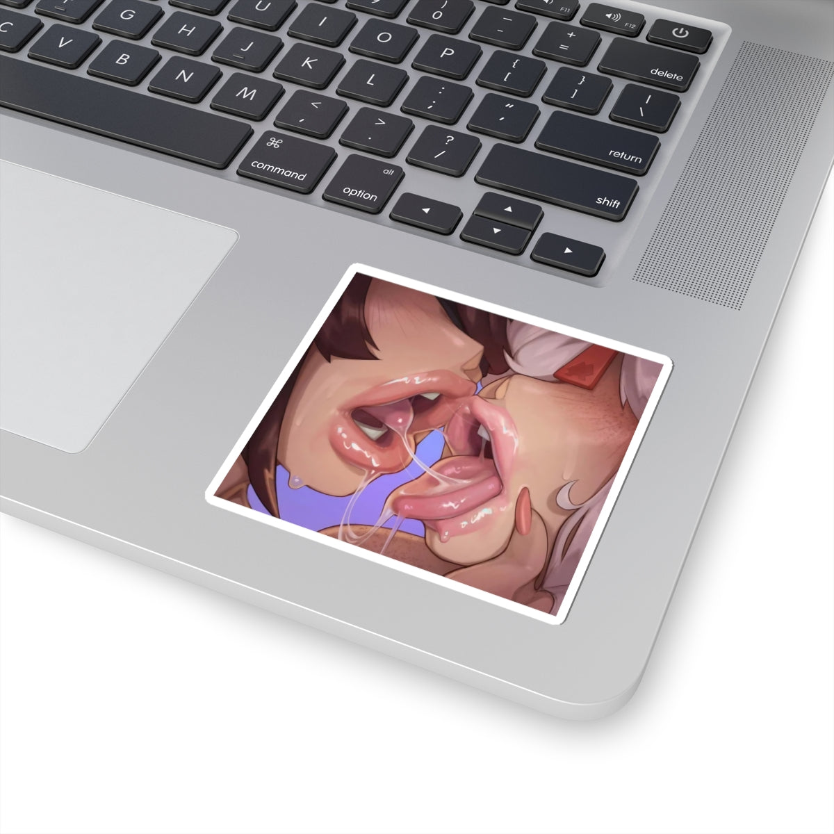 Sloppy Yuri Kiss Sticker | Hentai | Lesbian