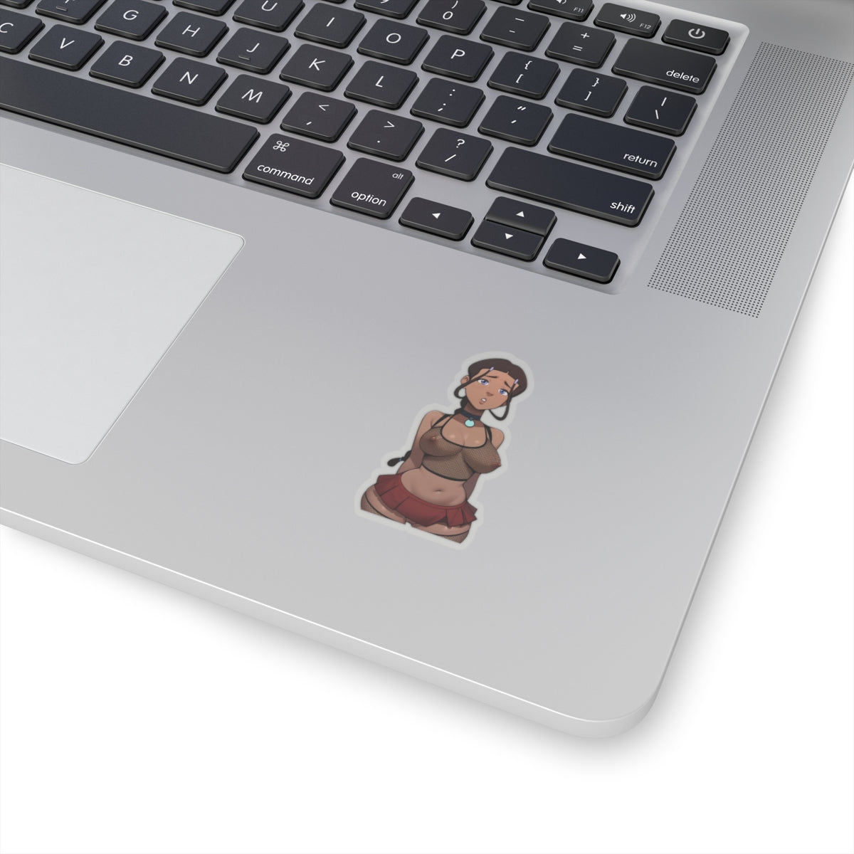 Waifu Sticker | Hentai Girls Sticker | Ebony | Brown Skin