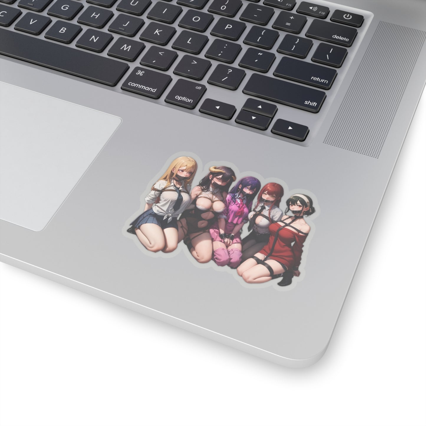 Lewd Anime Girls Sticker | Bondage | Makima | Yor | Ai Hoshino | Albedo | Marin Kitagawa | BDSM | Waifus | Kiss-Cut Sticker | Dungeon | Shibari | Sexy Anime Sticker