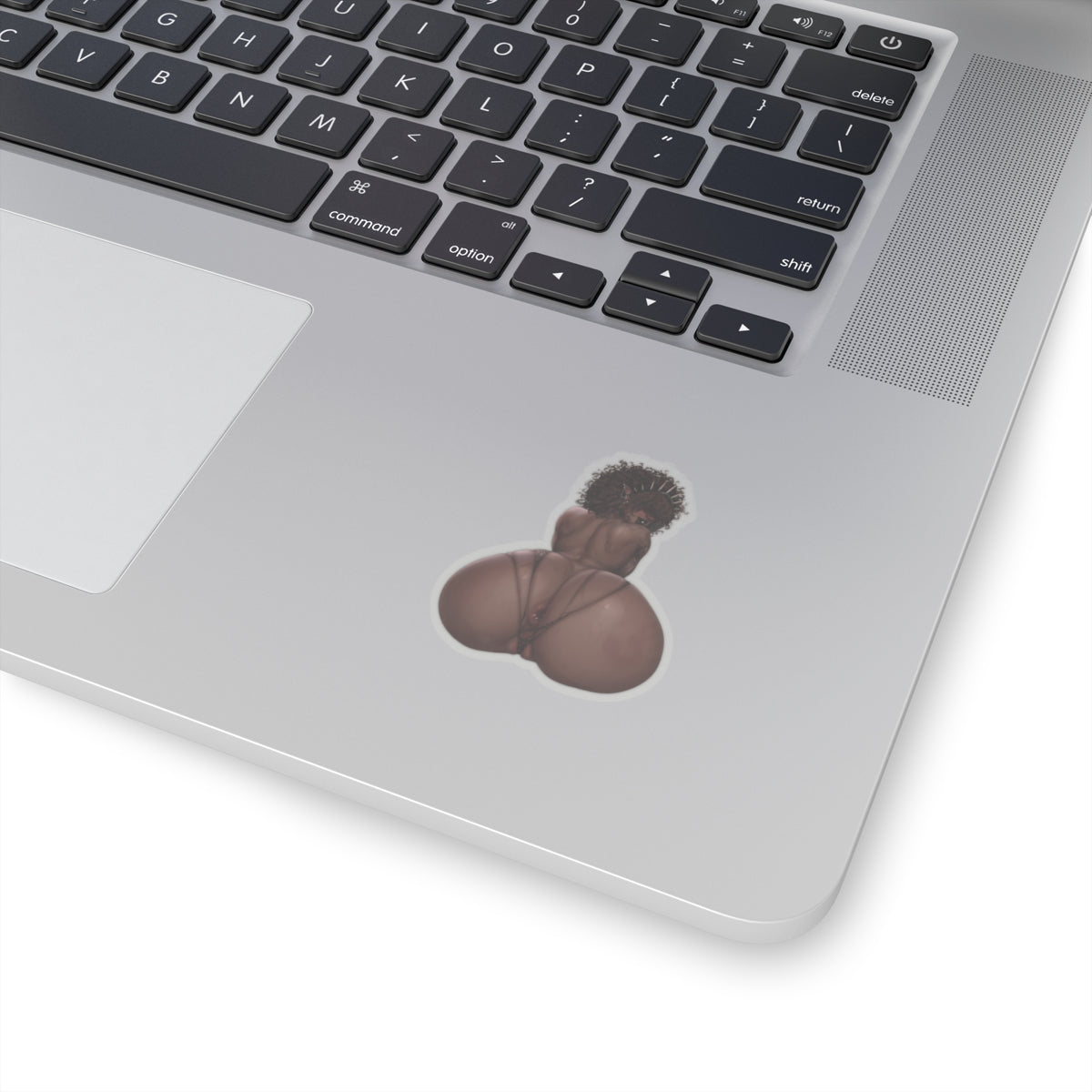 Thicc Ass Sticker | Ebony | Black Girl | Bubble Butt |  Big Booty | Sexy Anime Sticker | Lewd Sticker | Lewd Anime Sticker | Sexy Waifu Sticker