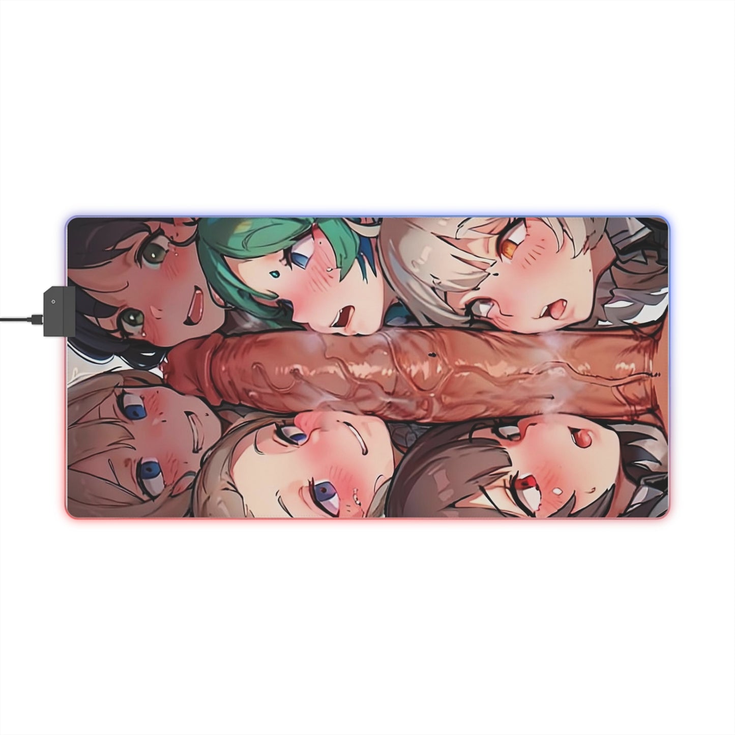 XXL Anime Gaming Mouse pad | Desk Mat | Huge D**k | Ahegao