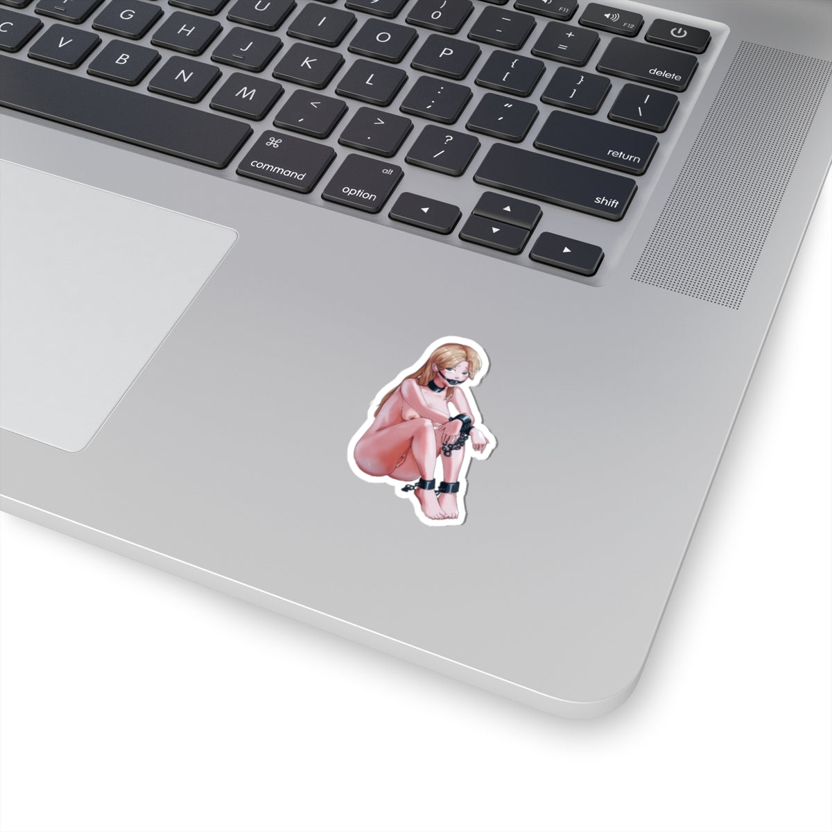 Waifu Sticker | Hentai Girls Sticker | BDSM Chains Gagged