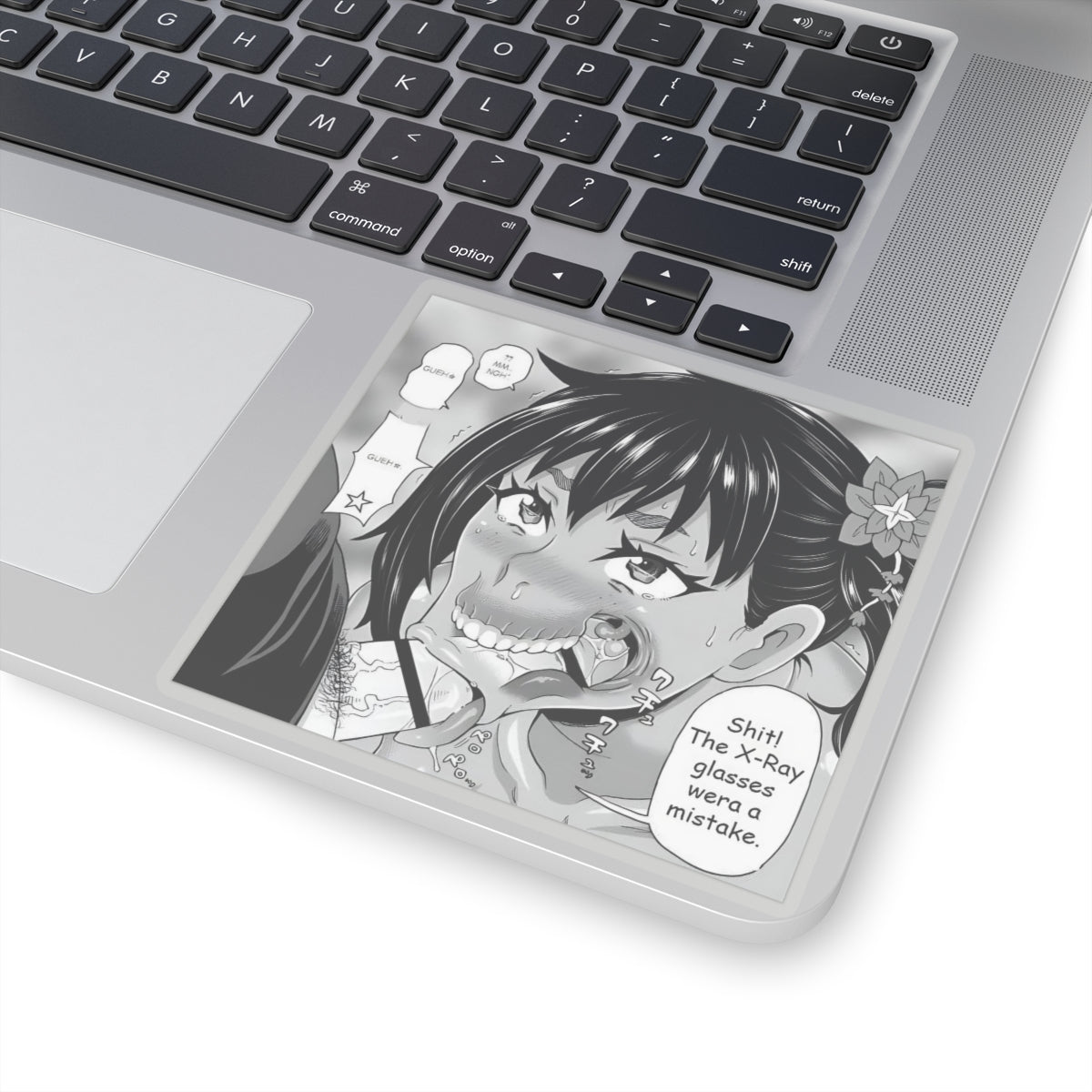 Sexy Anime Sticker | X-Ray Blowjob | Grotesque | Spit in Mouth | Drool | Lewd Anime Sticker | Hentai Sticker | Otaku