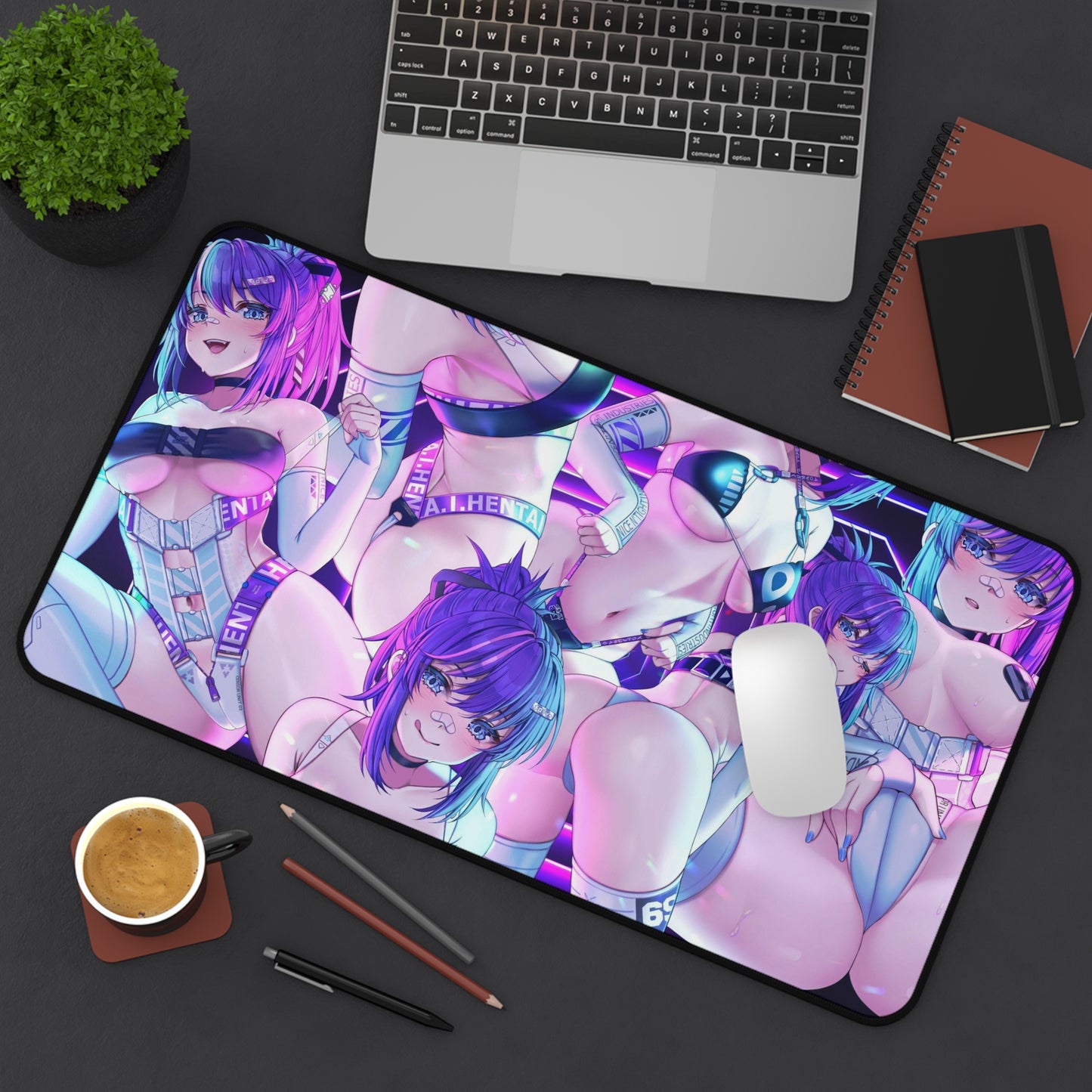 Sexy Anime Mouse Pad | Vtuber | Melody Project | Stripper | Tits | Ass | Lewd | Naughty Anime Girl | Ecchi | Waifu | Ahegao | Sexy Playmat | Erotic