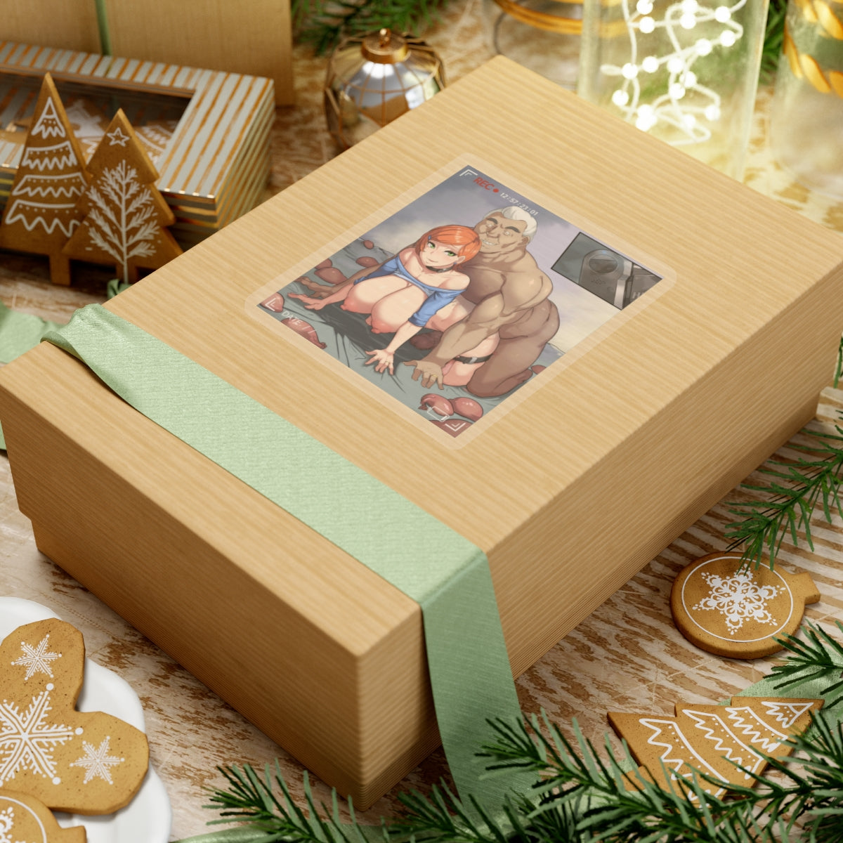 Lewd Recording Session Sticker | Hentai NSFW Sticker