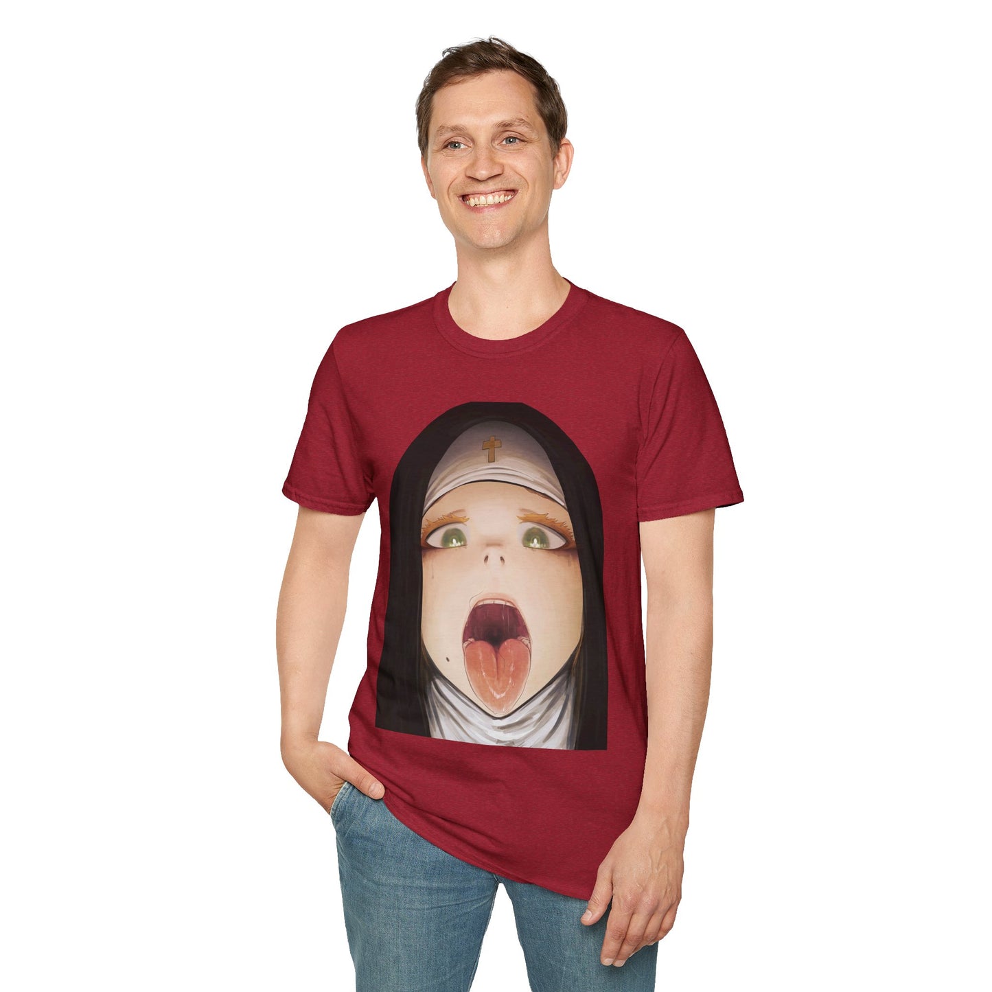 Feed Me Master | Sexy Nun T-Shirt | NSFW | Hentai | Anime Merch | Funny Anime Shirt