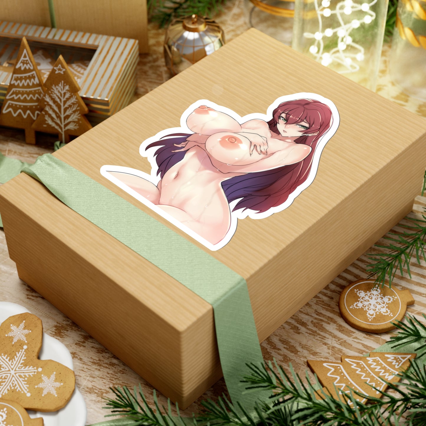 Sexy Anime Sticker | Hiiragi Akira | Lewd Anime Sticker | Lewd Sticker | Sexy Waifu Sticker | Valkyrie Drive Mermaid