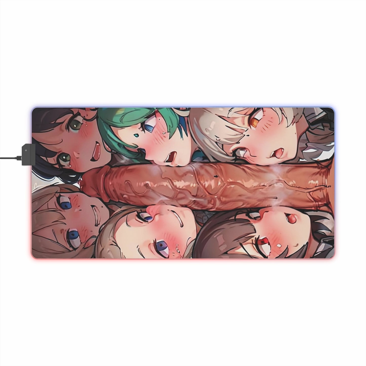 XXL Anime Gaming Mouse pad | Desk Mat | Huge D**k | Ahegao