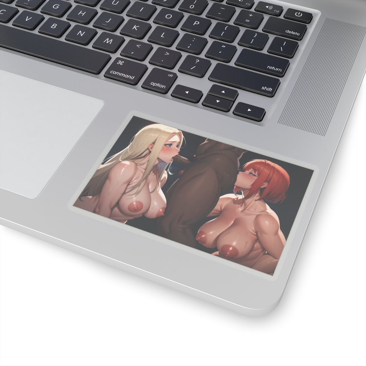 Sexy Anime Sticker | Rim Job | Blowjob | Thresome | Blond | Ginger | Lewd Anime Sticker | Hentai Sticker