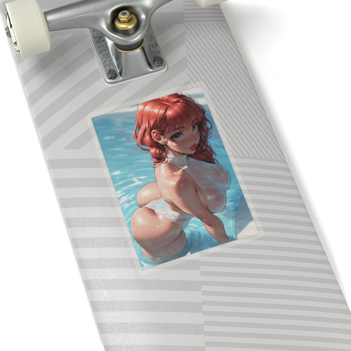 Sexy Ginger Waifu Sticker | Redhead | Ass