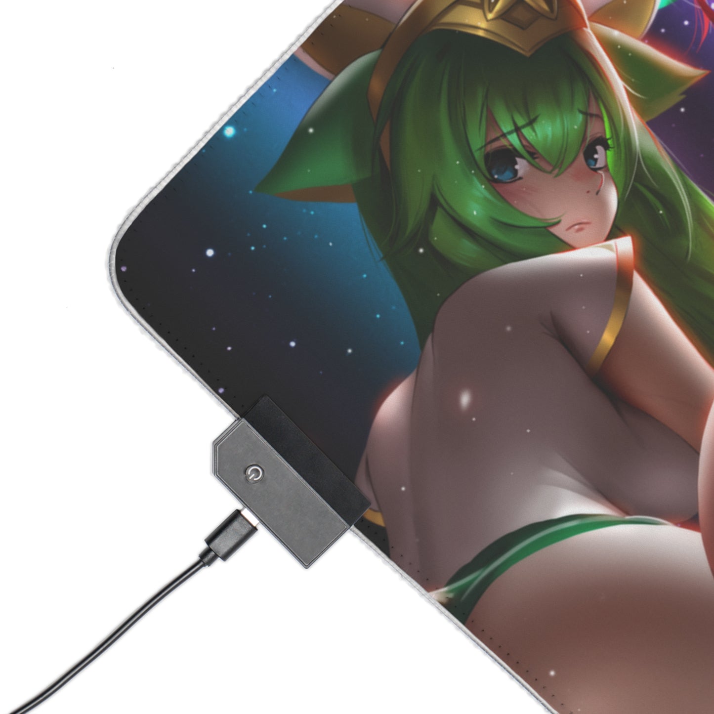 Sexy LED Mousepad | Jinx Lulu | Sexy Anime Mousepad | Lewd Anime Mousepad | Uncensored Mousepad