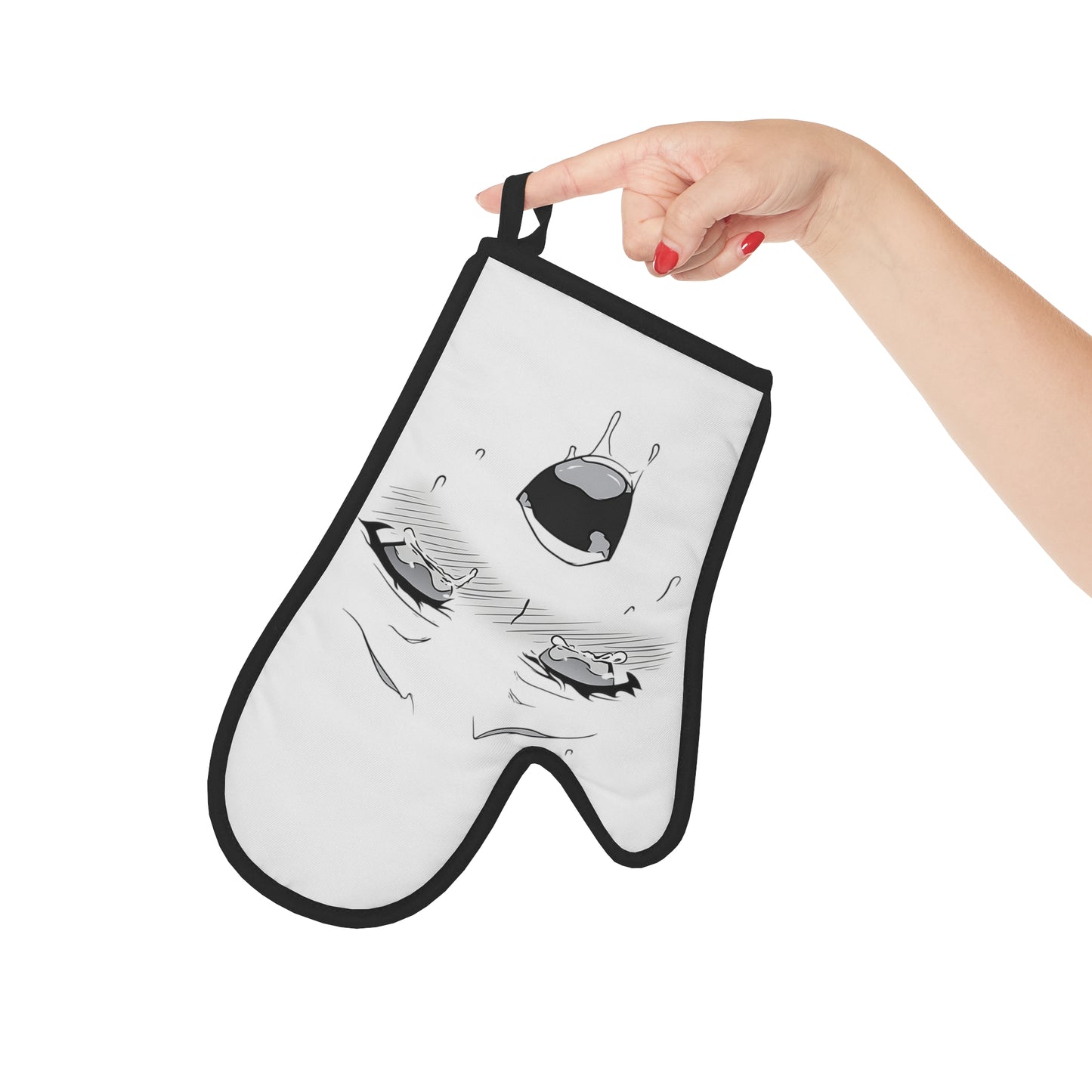 Ahegao Face Oven Glove | Funny Anime Oven Glove | Gift For Otaku | Gift For Waifu | Gift For Anime Lover