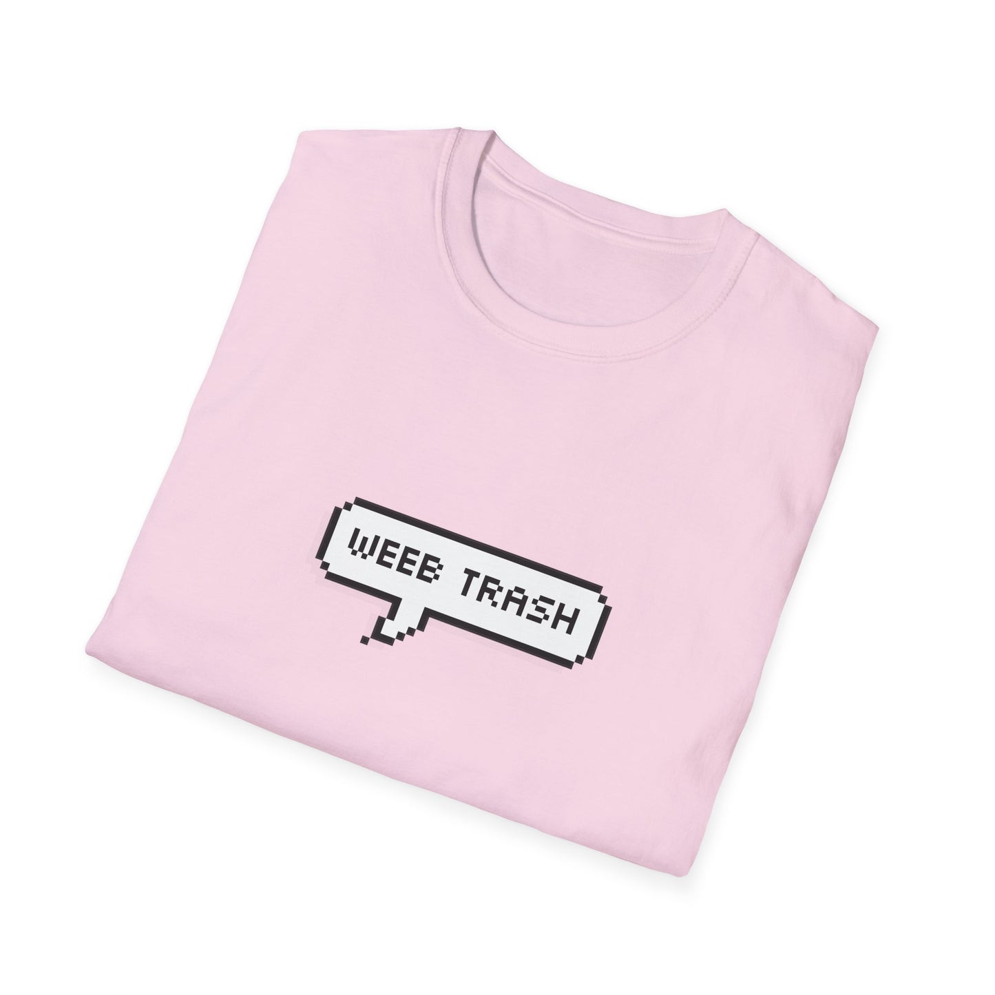 Weeb Trash T-Shirt, Funny Anime T-Shirt, Anime Merch, Ironic, Weeb