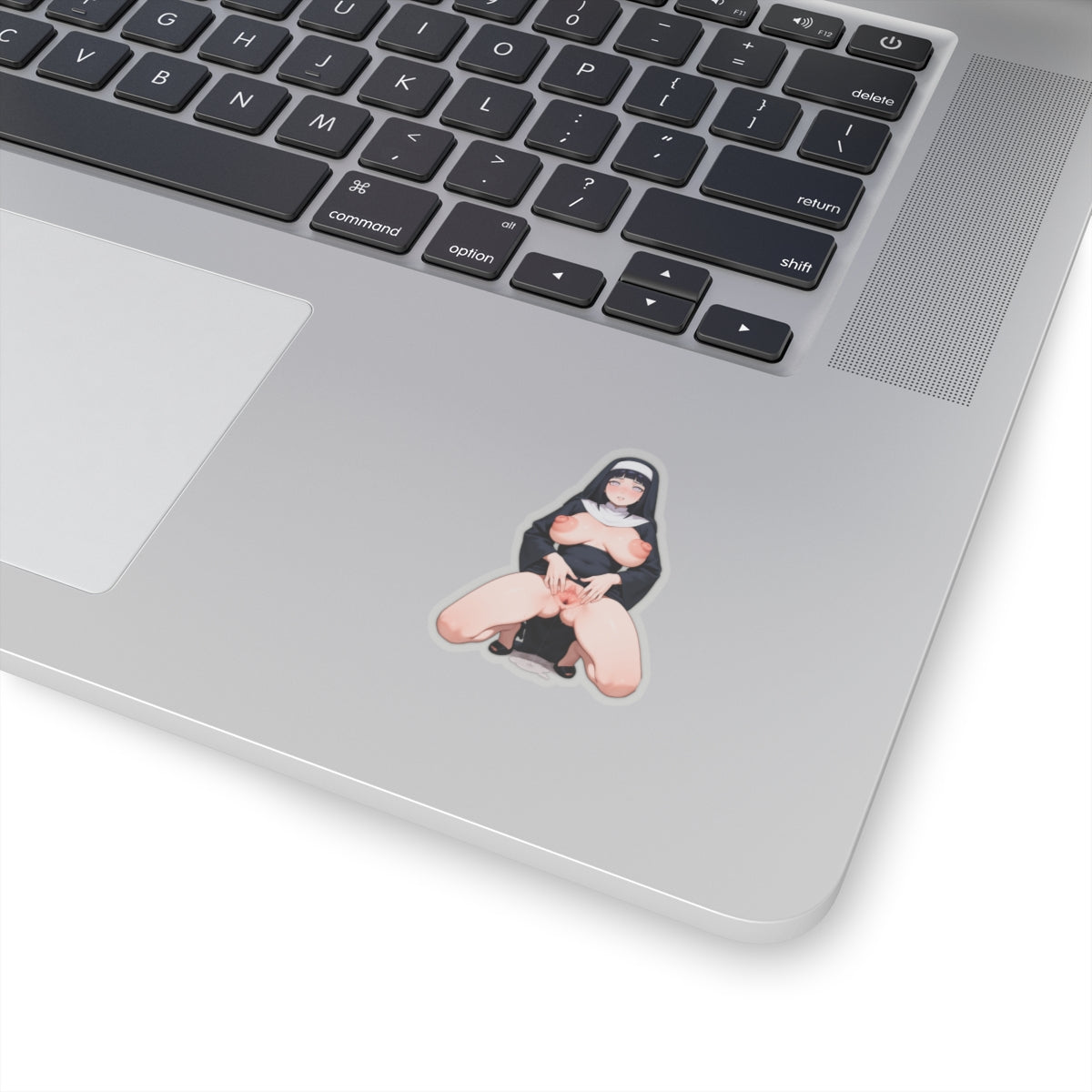 Waifu Sticker | Hentai Girls Sticker | Lewd Nun Pussy Spread Long Nipples