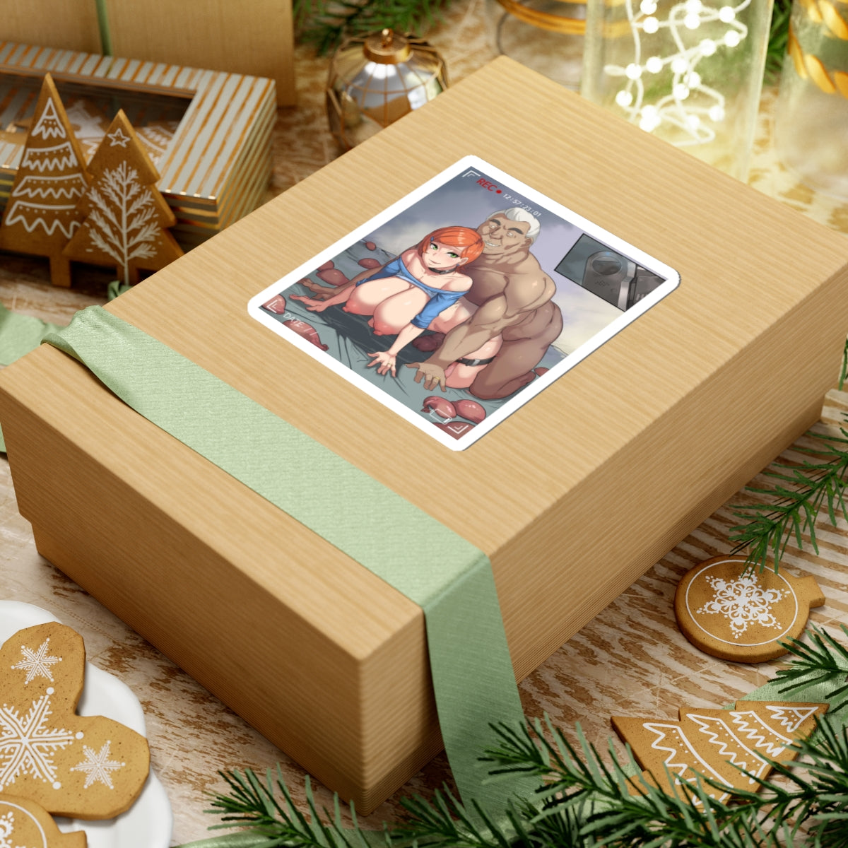 Lewd Recording Session Sticker | Hentai NSFW Sticker