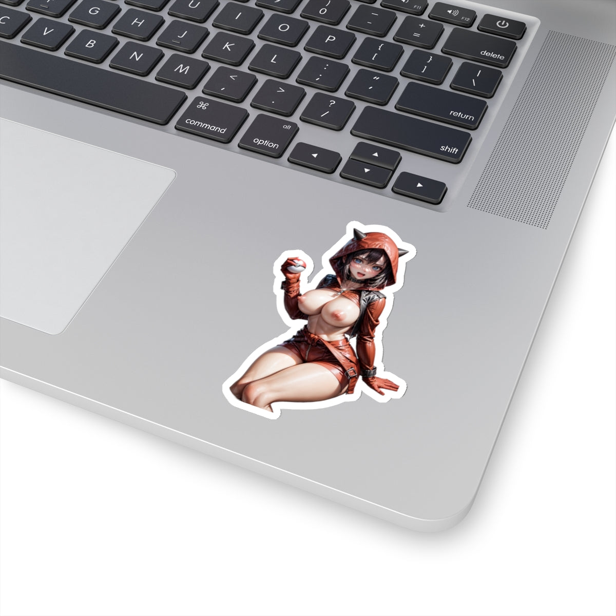 Sexy Anime Sticker | Team Magma Grunt | Lewd Anime Sticker | Lewd Sticker | Sexy Waifu Sticker | Nude Anime Girl | FairyAI