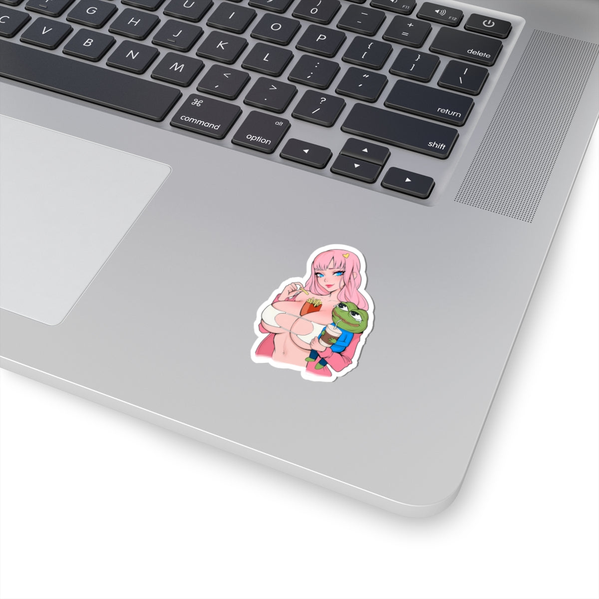Waifu Sticker | Hentai Girls Sticker | Streamer Girl with frog