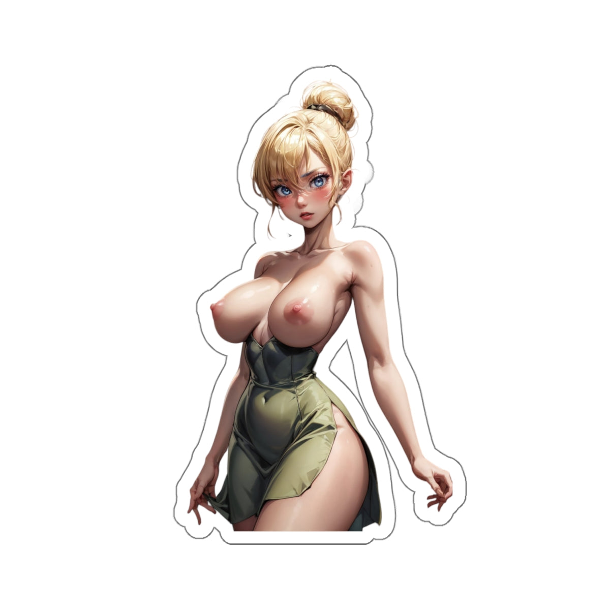 Sexy Anime Sticker | Tinkerbell | Lewd Anime Sticker | Lewd Sticker | Sexy Waifu Sticker | FairyAI