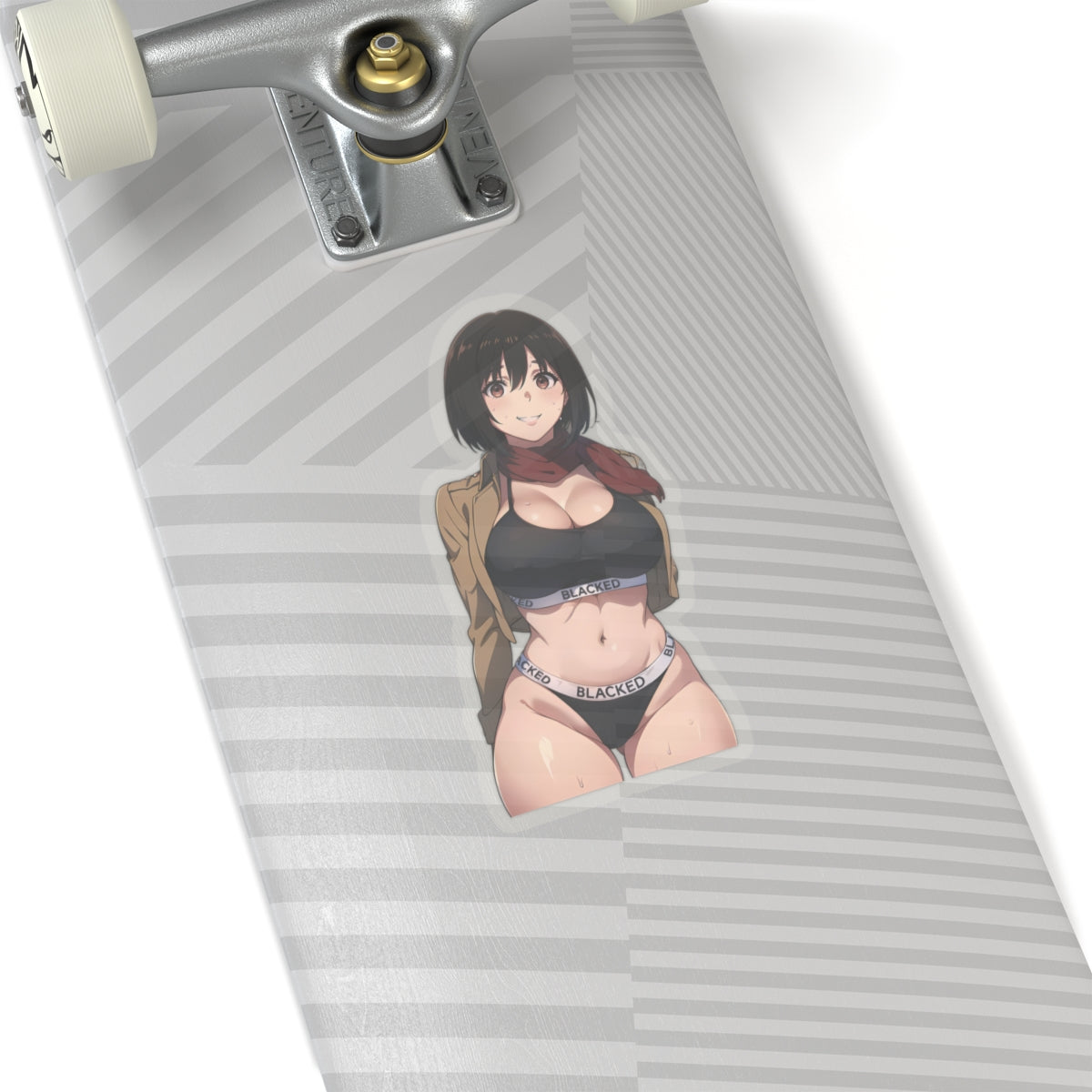 Sexy Anime Sticker | Mikasa Ackerman | Lewd Anime Sticker | Lewd Sticker | Sexy Waifu Sticker | Blacked | AOT | SAMSARA_AI