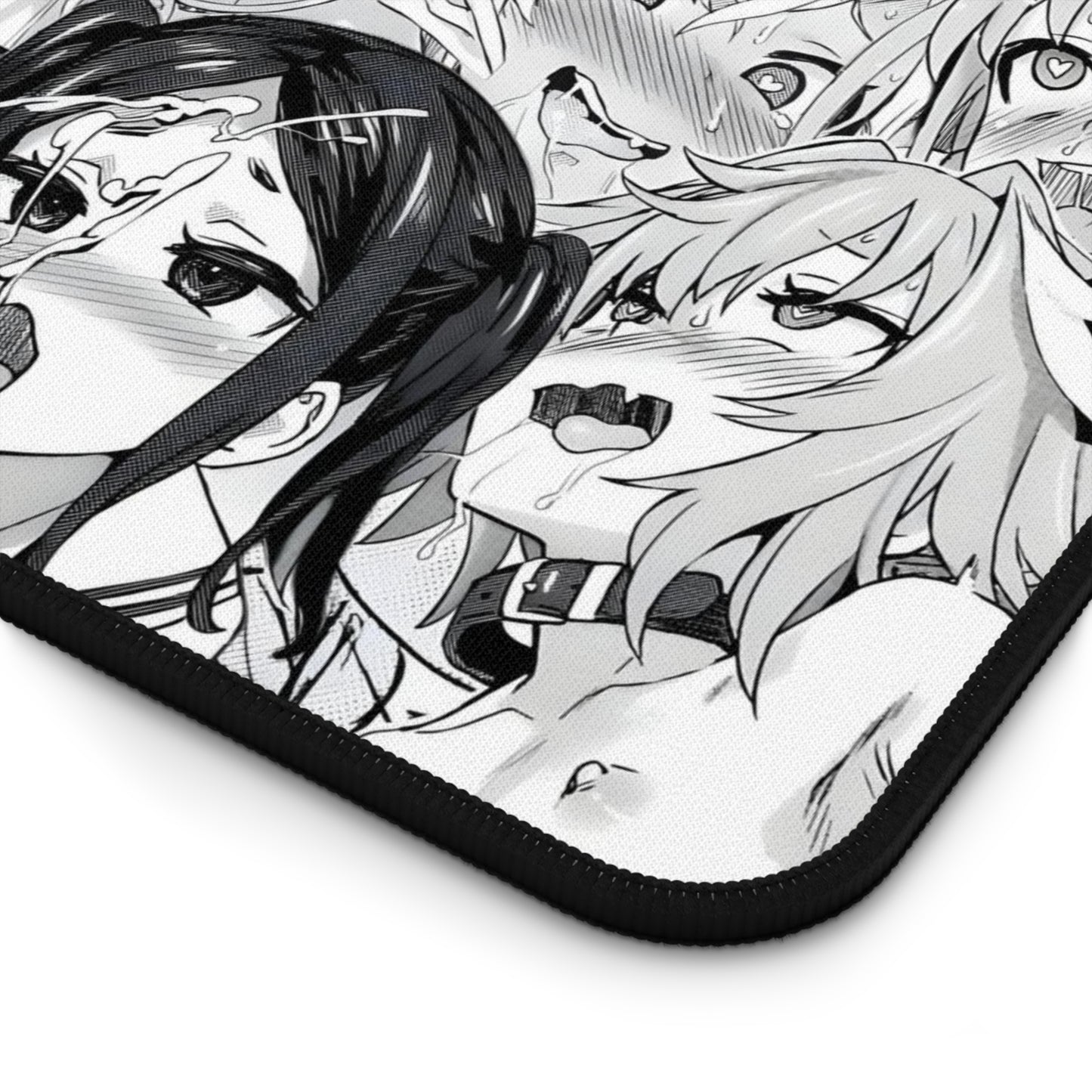 Ahegao Mouse Pad | Ahegao Face | Funny Anime Desk Mat | Ecchi | Waifu | Ahegao | Sexy Playmat | Erotic Anime Face | Lewd | Minimalism