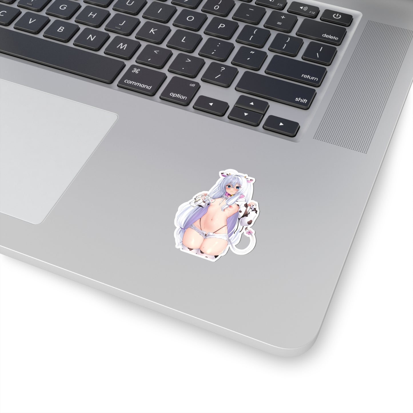 Lewd Stella Unibell Sticker | Cow Costume | Soulworker | Naked Anime Girl Sticker | Uncensored Anime | Small Tits | Sexy Anime Sticker | Waifu | Otaku | HuCow