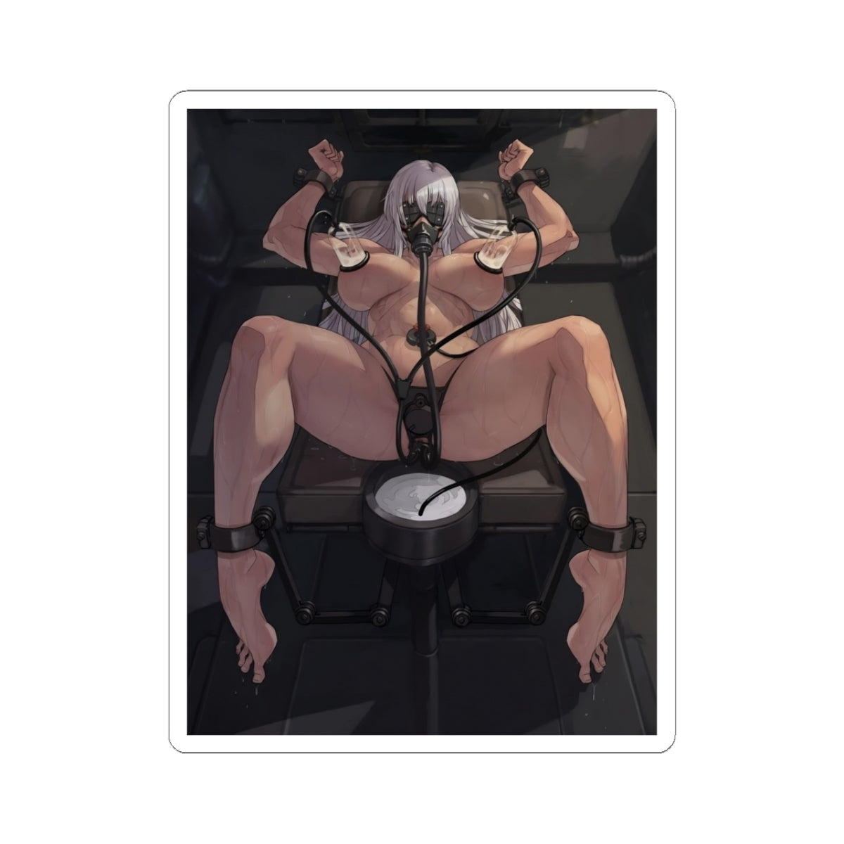 Hentai Sticker | Milking | Hentai NSFW Sticker | BDSM