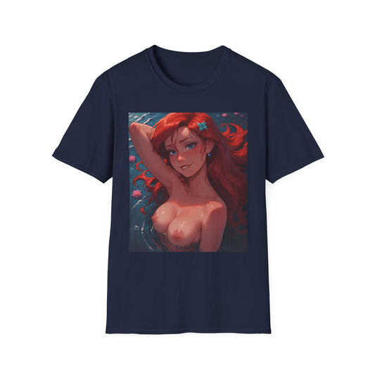 Nude Mermaid T-Shirt | Sexy Anime Girl | Hentai | NSFW | Lewd