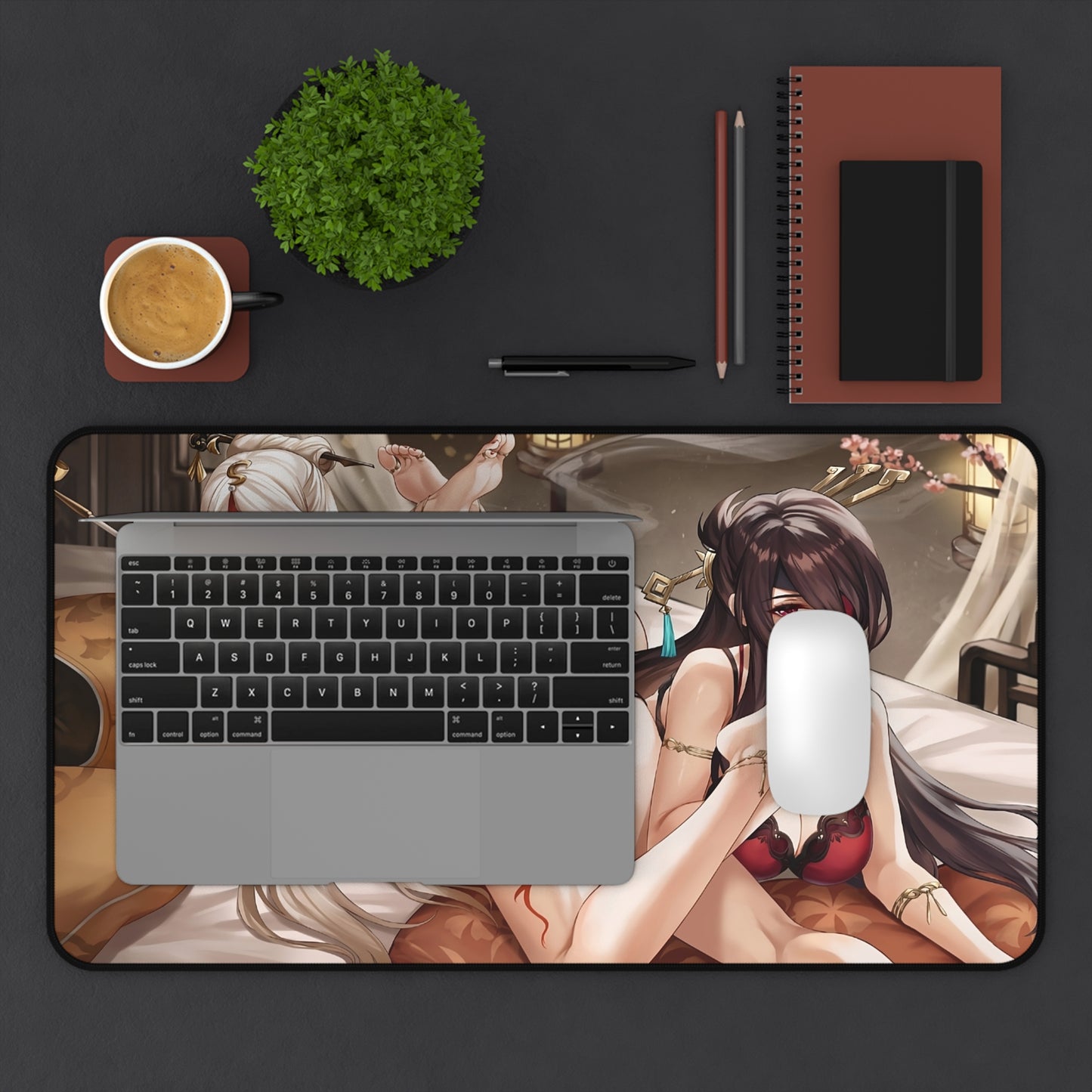 Lewd Mouse Pad | Sucking Toes | Genshin Impact | Ecchi | Waifu | Otaku | Weeb | Foot Fetish | Feet Fetish | Feet | Foot