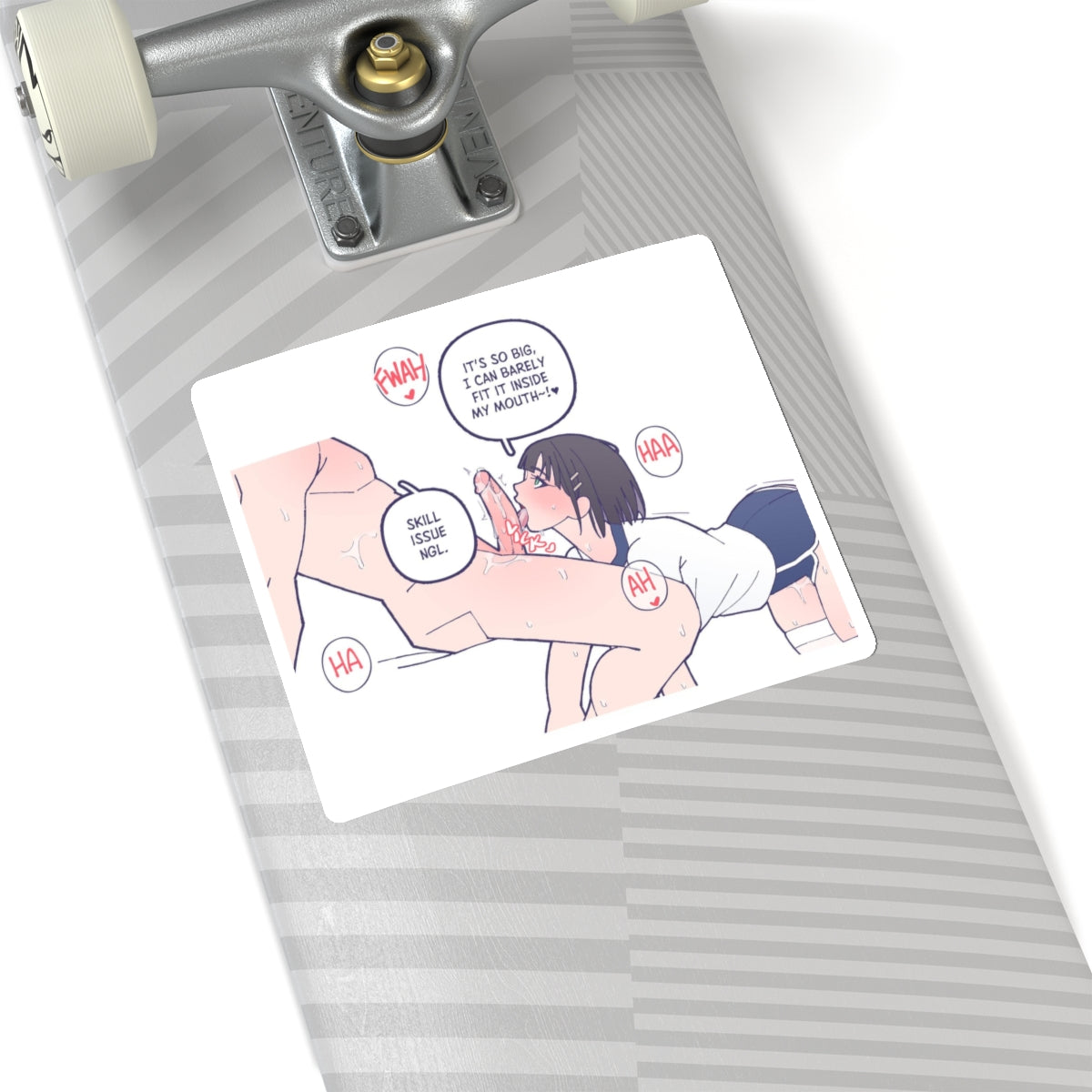 Sexy Anime Sticker | Blowjob | Funny Hentai Sticker | Lewd Anime Sticker | Hentai Sticker