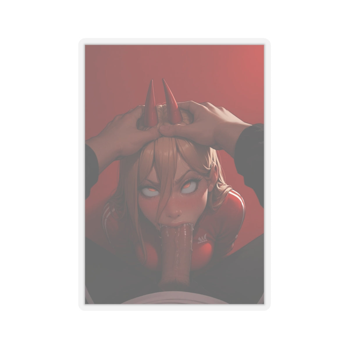 Lewd Power Sticker | Blowjob