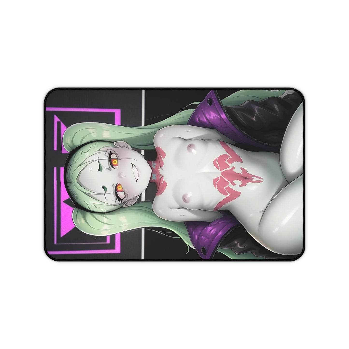 Lewd Rebecca Mousepad | Cyberpunk Edgerunners | NSFW | Naked Rebecca | Small Tits | Gaming Mousepad | Ecchi | Waifu | Ahegao | Sexy Playmat | Erotic | Lewd Edgerunners Mousepad