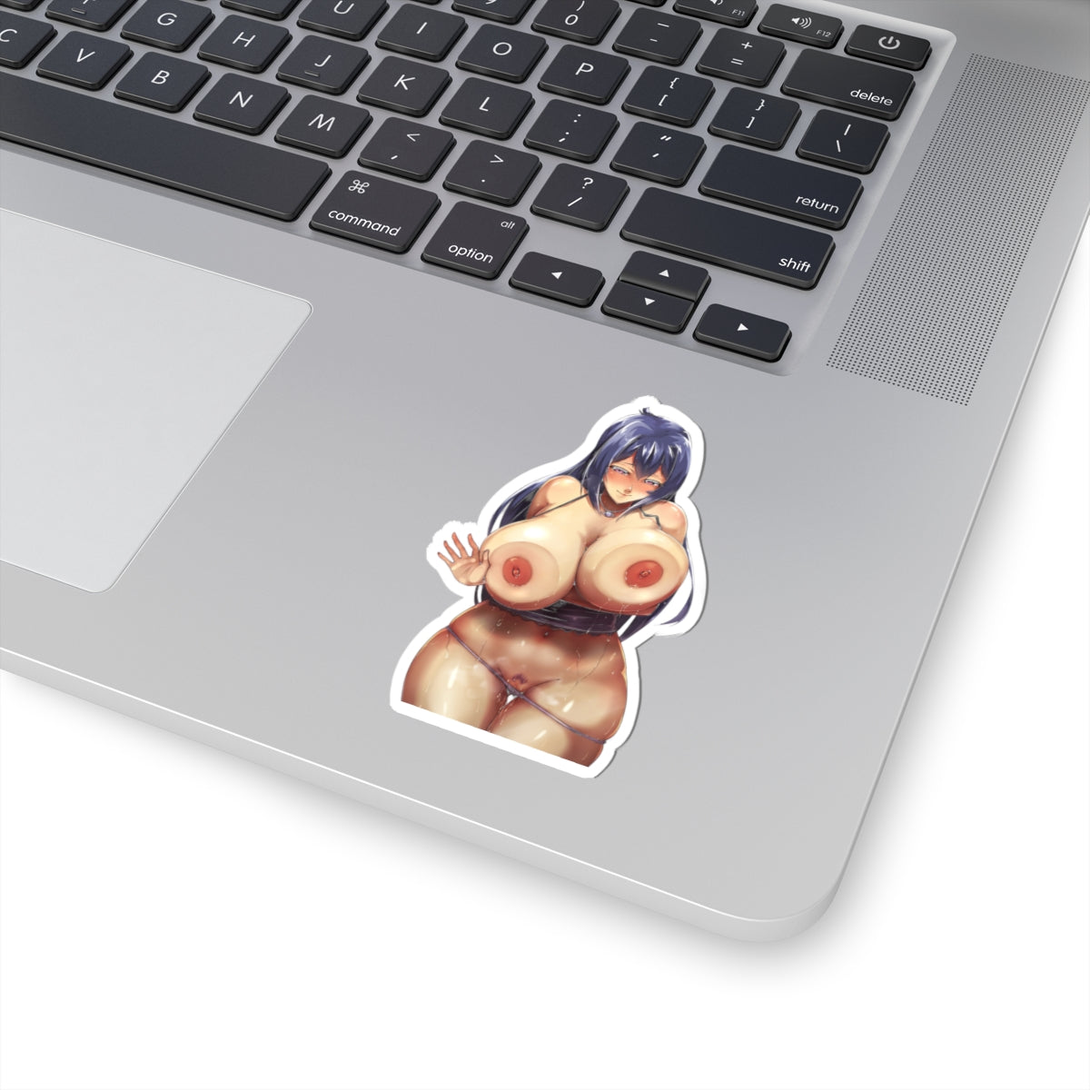 Waifu Sticker | Hentai Girls Sticker | Boobs pressed agains glass