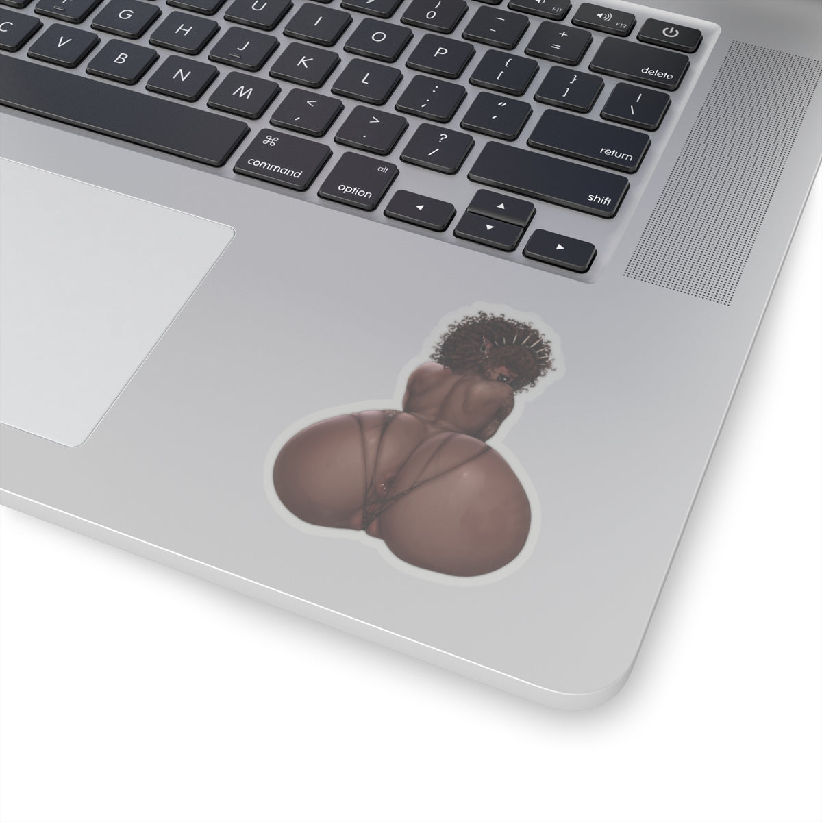 Thicc Ass Sticker | Ebony | Black Girl | Bubble Butt |  Big Booty | Sexy Anime Sticker | Lewd Sticker | Lewd Anime Sticker | Sexy Waifu Sticker