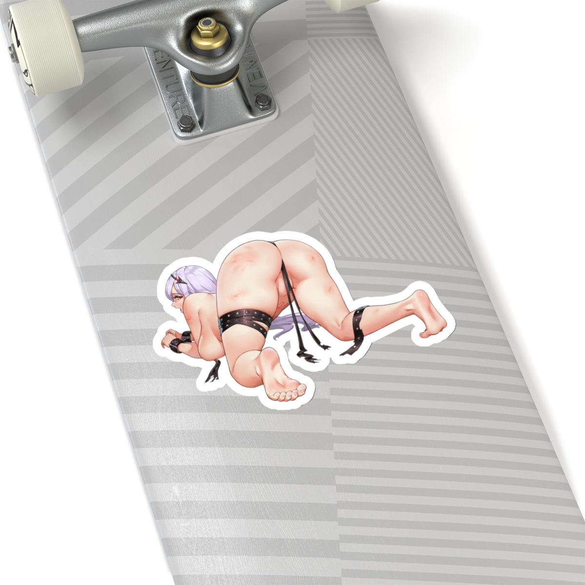 Sexy Anime Sticker | Black Lillith | Lewd Anime Sticker | Lewd Sticker | Sexy Waifu Sticker | Chains | Feet