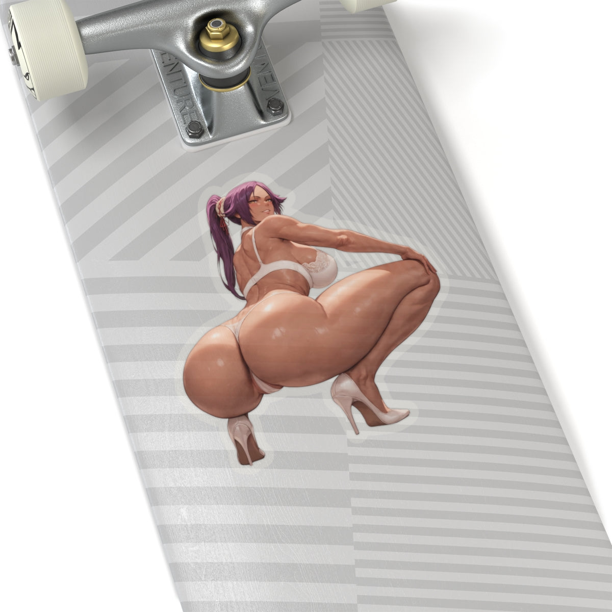 Waifu Sticker | Hentai Girls Sticker | Ebony Brown Skin Ass