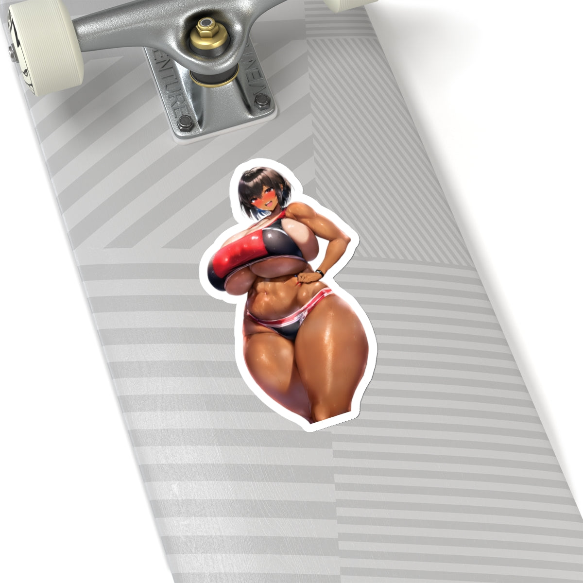 Sexy Anime Sticker | Mommy | Lewd Anime Sticker | Lewd Sticker | Sexy Waifu Sticker | Sexy Ebony | Huge Tits | Brown Skin