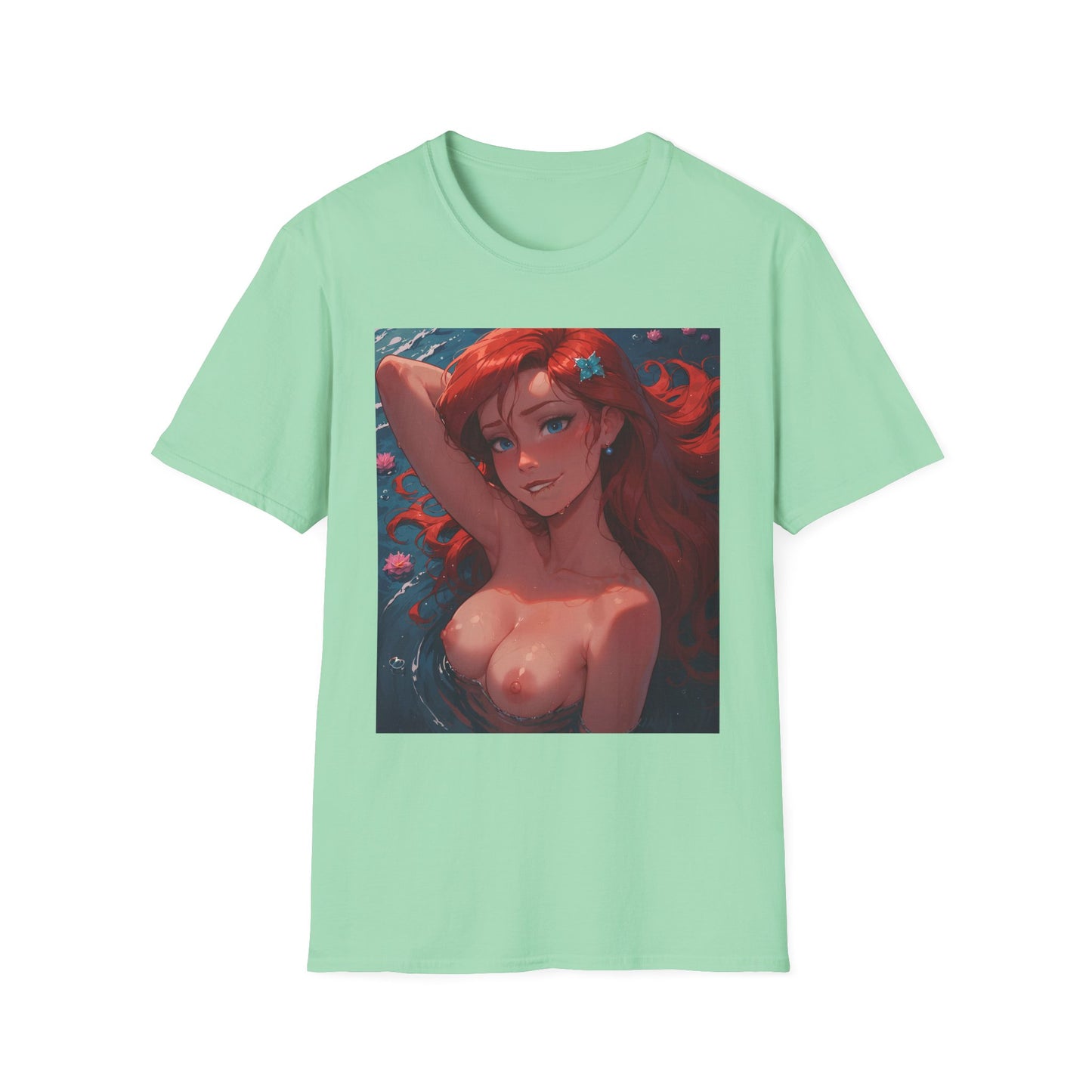 Nude Mermaid T-Shirt | Sexy Anime Girl | Hentai | NSFW | Lewd