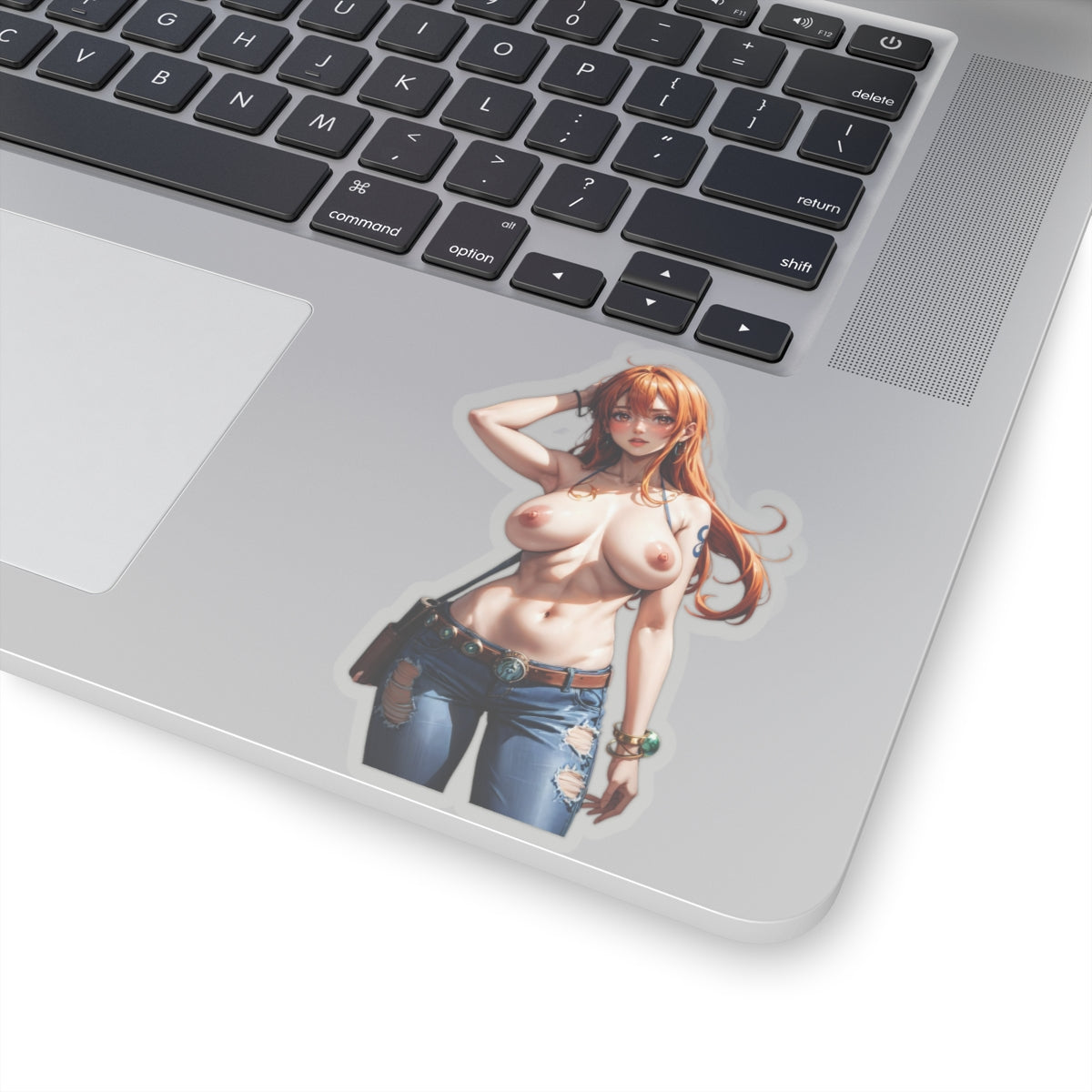 Sexy Anime Sticker | Nami | Lewd Anime Sticker | Lewd Sticker | Sexy Waifu Sticker | Nude Anime Girl | FairyAI | Ginger | Red Hair