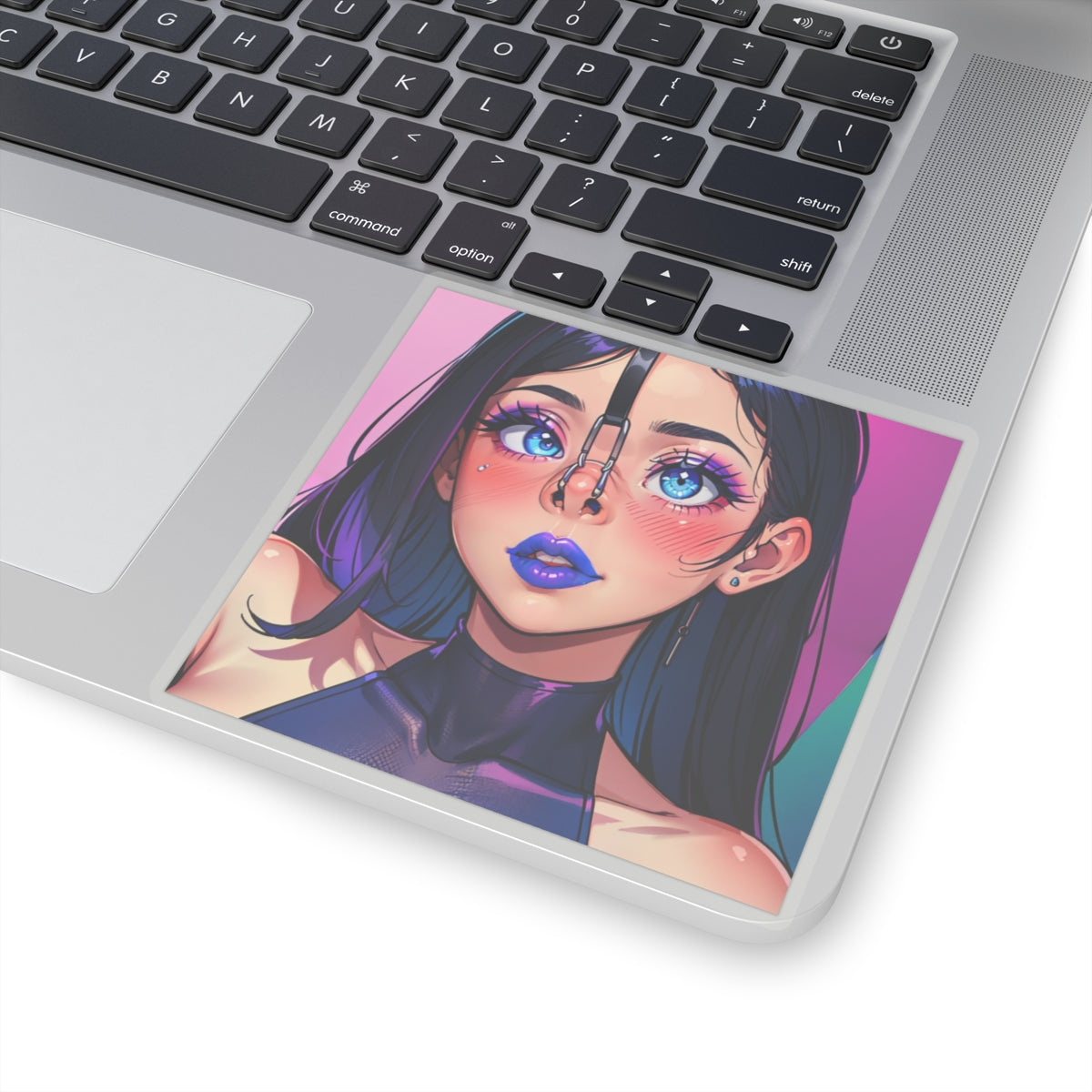 Sexy Anime Sticker | BDSM | Lewd Anime Sticker | Hentai Sticker | Bondage | Nose Hook