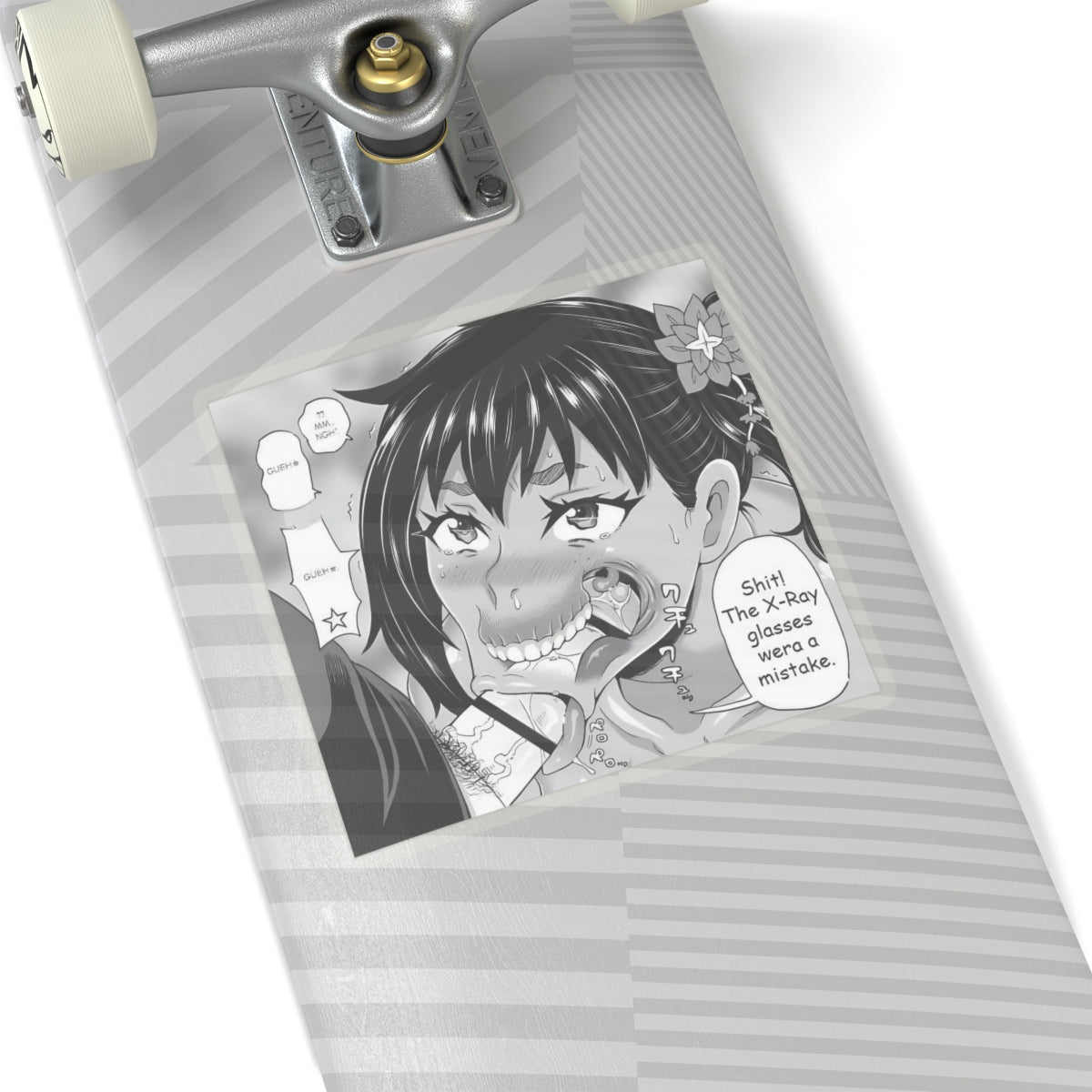 Sexy Anime Sticker | X-Ray Blowjob | Grotesque | Spit in Mouth | Drool | Lewd Anime Sticker | Hentai Sticker | Otaku